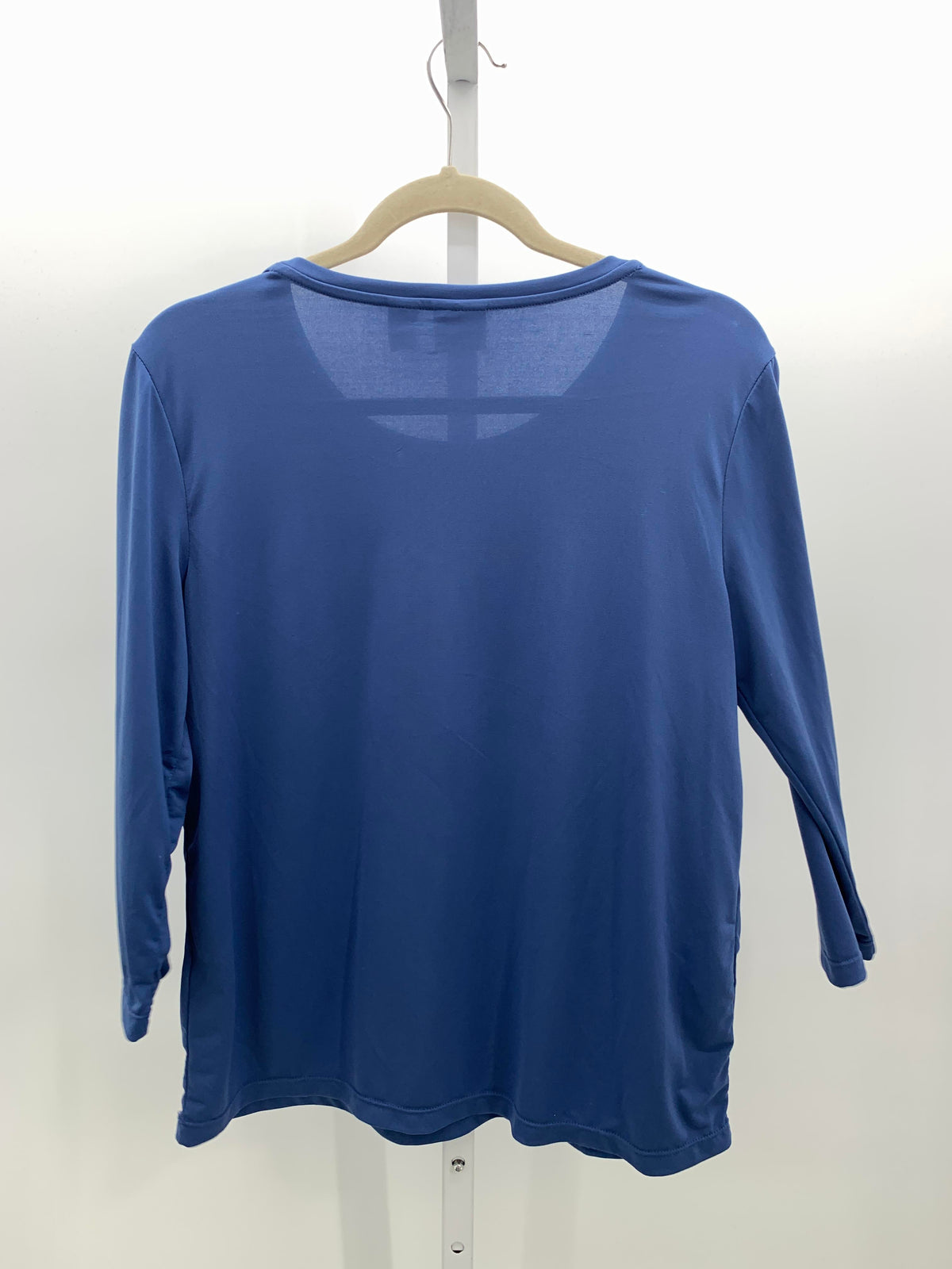 Chico's Size Small Misses 3/4 Sleeve Shirt