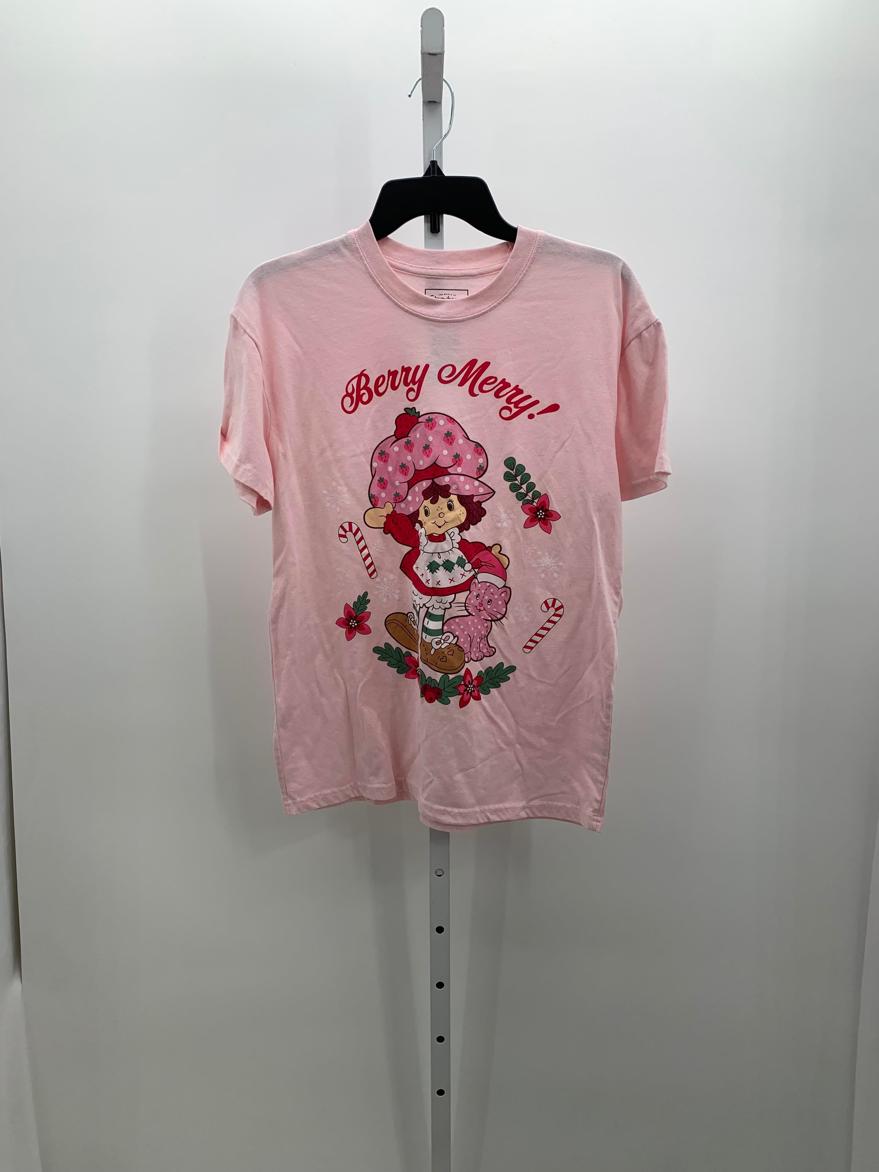 SHORT SLV SHIRT BERRY MERRY
