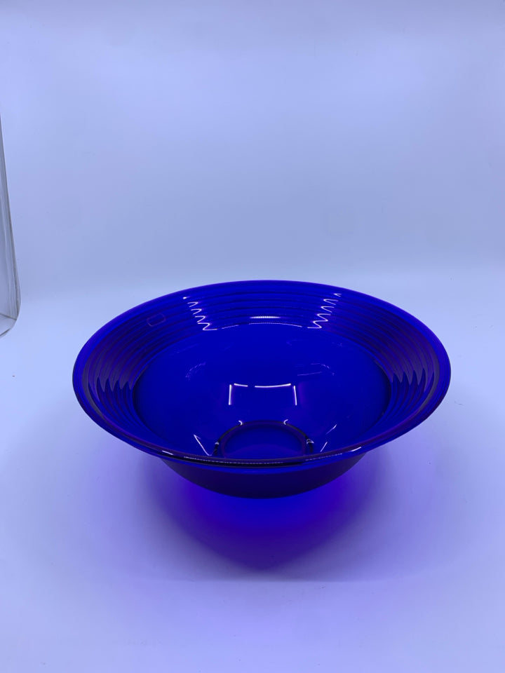 COBALT BLUE BOWL.