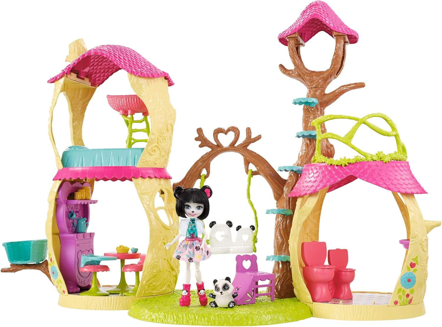 Enchantimals Playhouse Panda Set