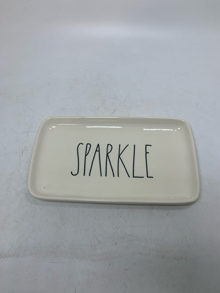 SPARKLE RECTANGLE TRAY.