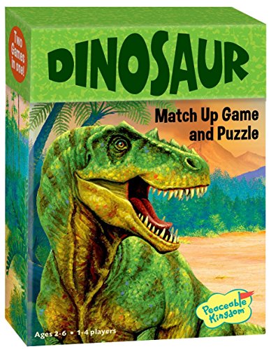 Peaceable Kingdom Floor Puzzle and Matching Game 2 in 1 Educational Activity for