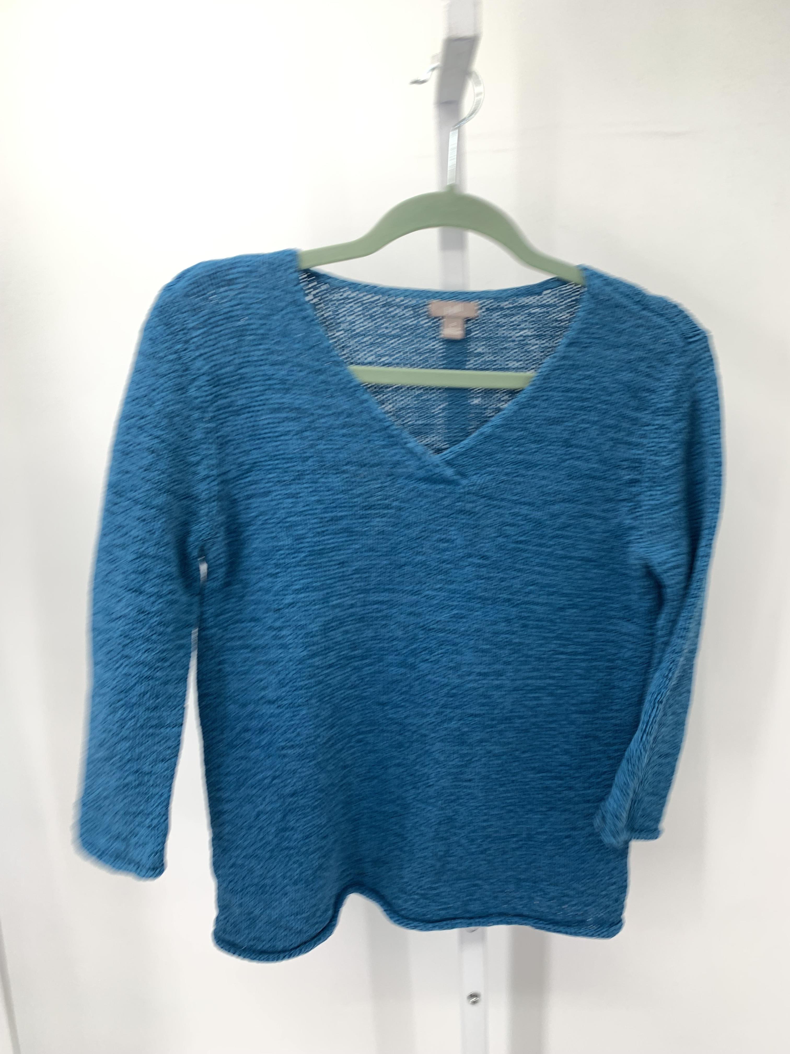 J-Jill Size Small Misses 3/4 Sleeve Sweater