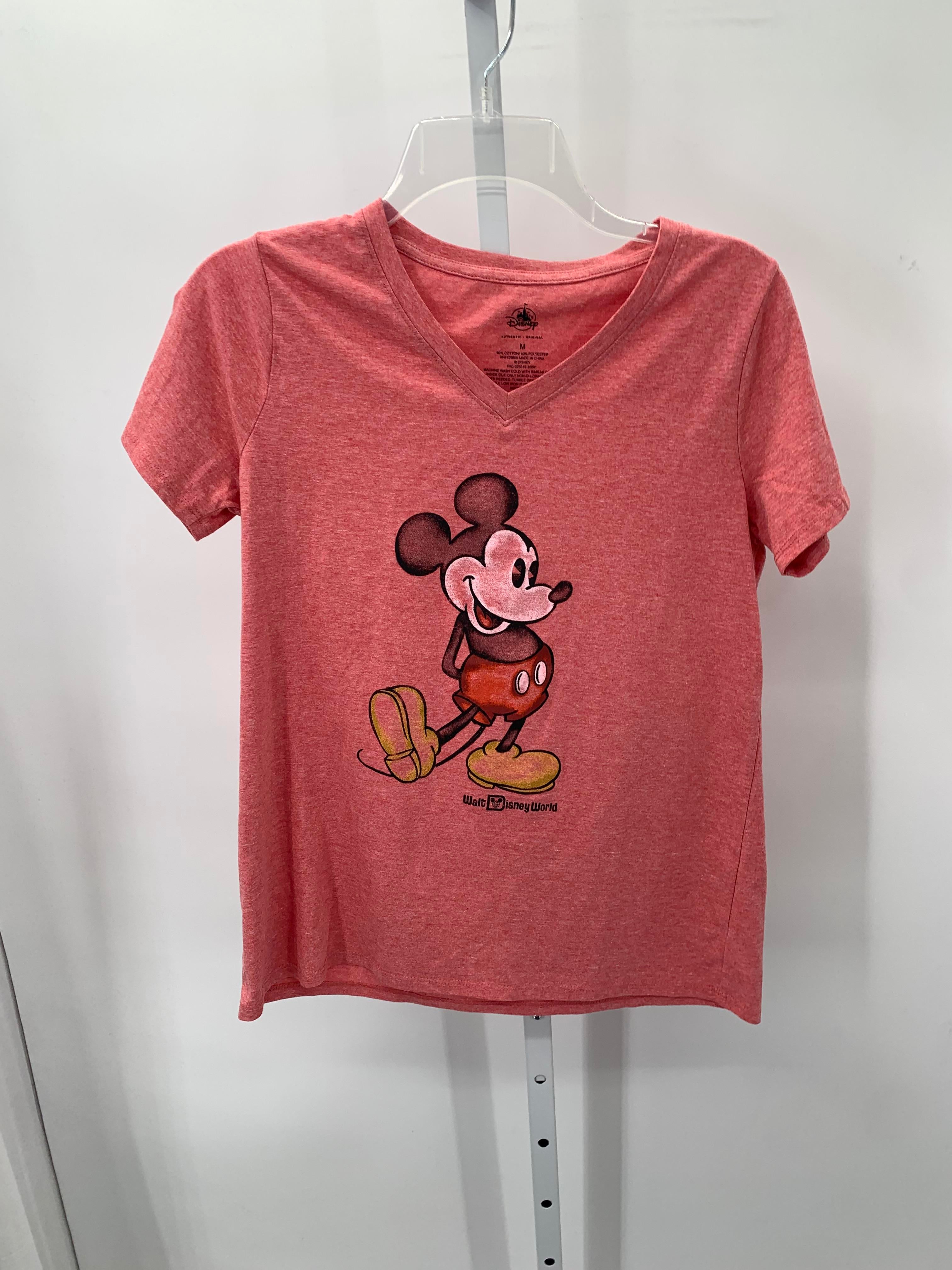 Disney Size Medium Misses Short Sleeve Shirt