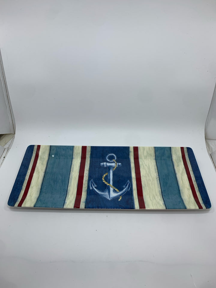 ANCHOR RECTANGLE MELAMINE TRAY.