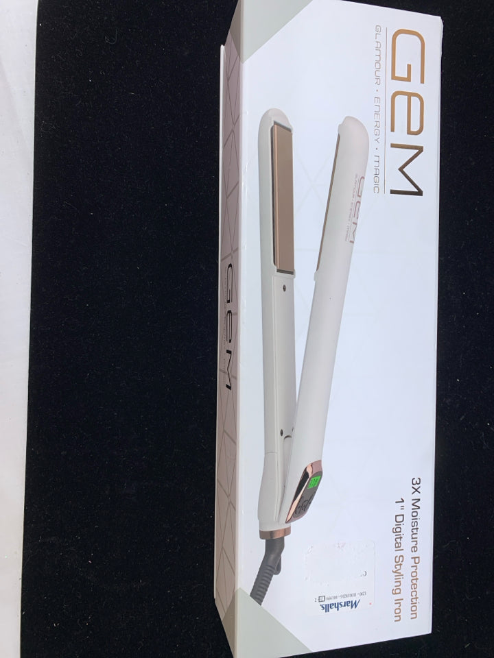 GEM 1" DIGITAL STYLING IRON.