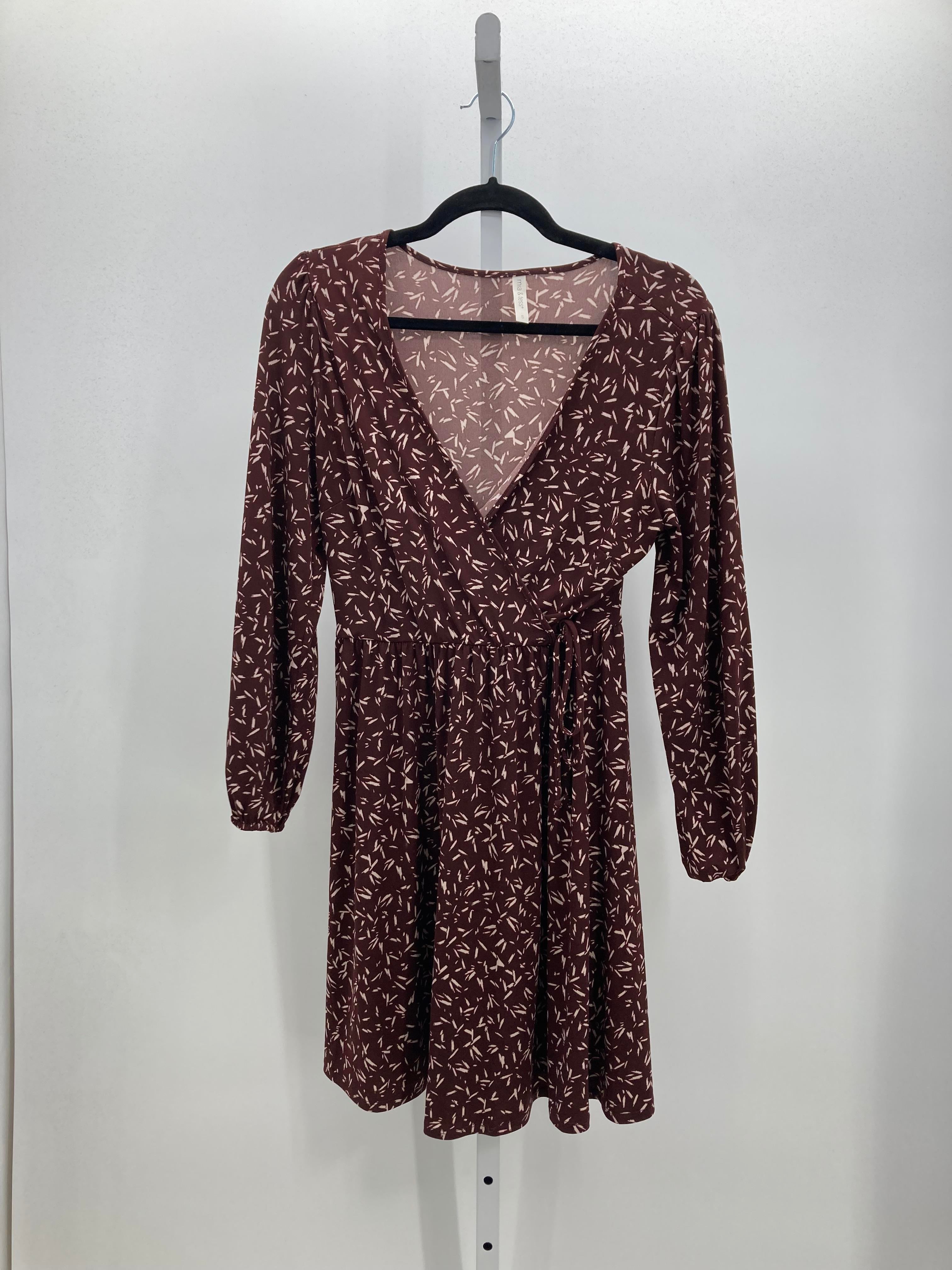 Mia & Tess Size Small Misses Long Sleeve Dress