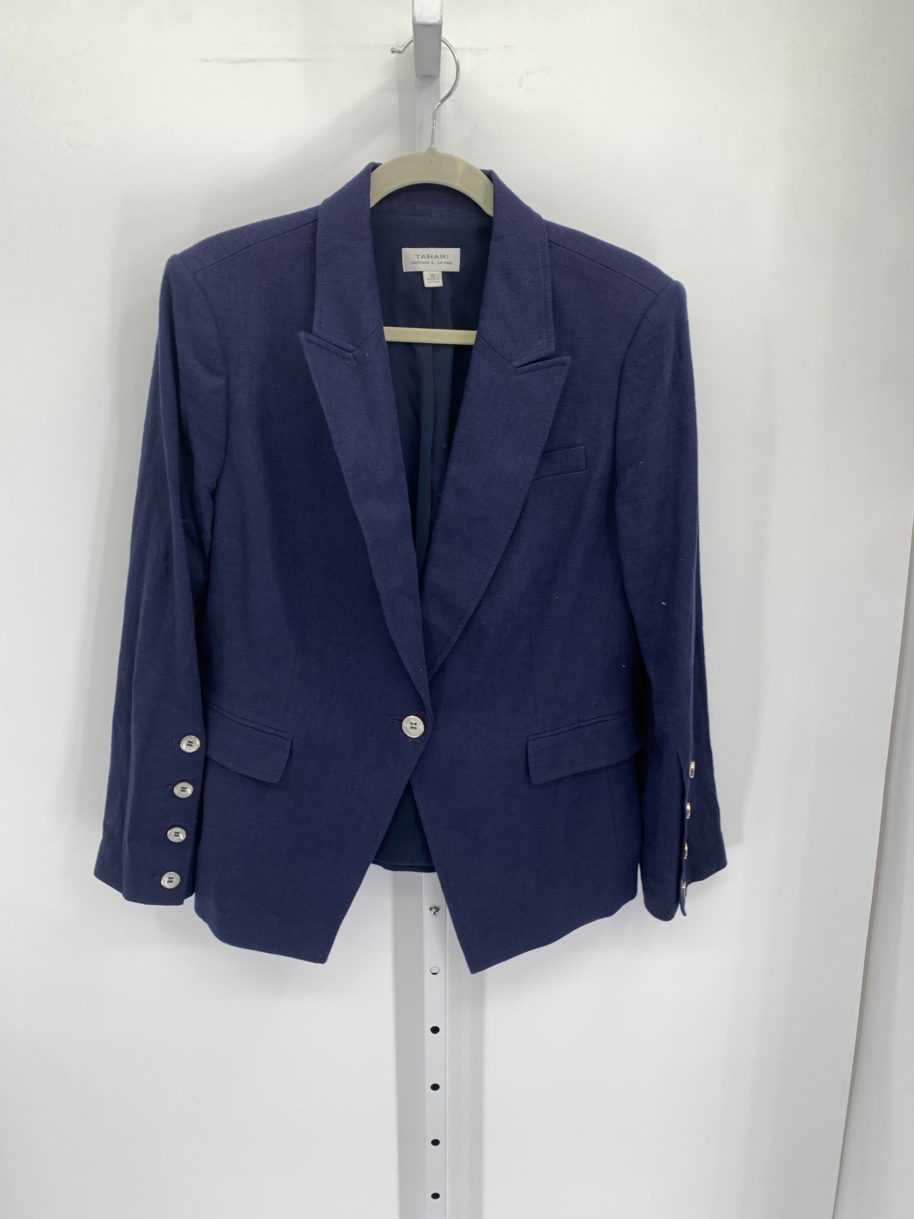 Tahari Size 16 Misses Blazer