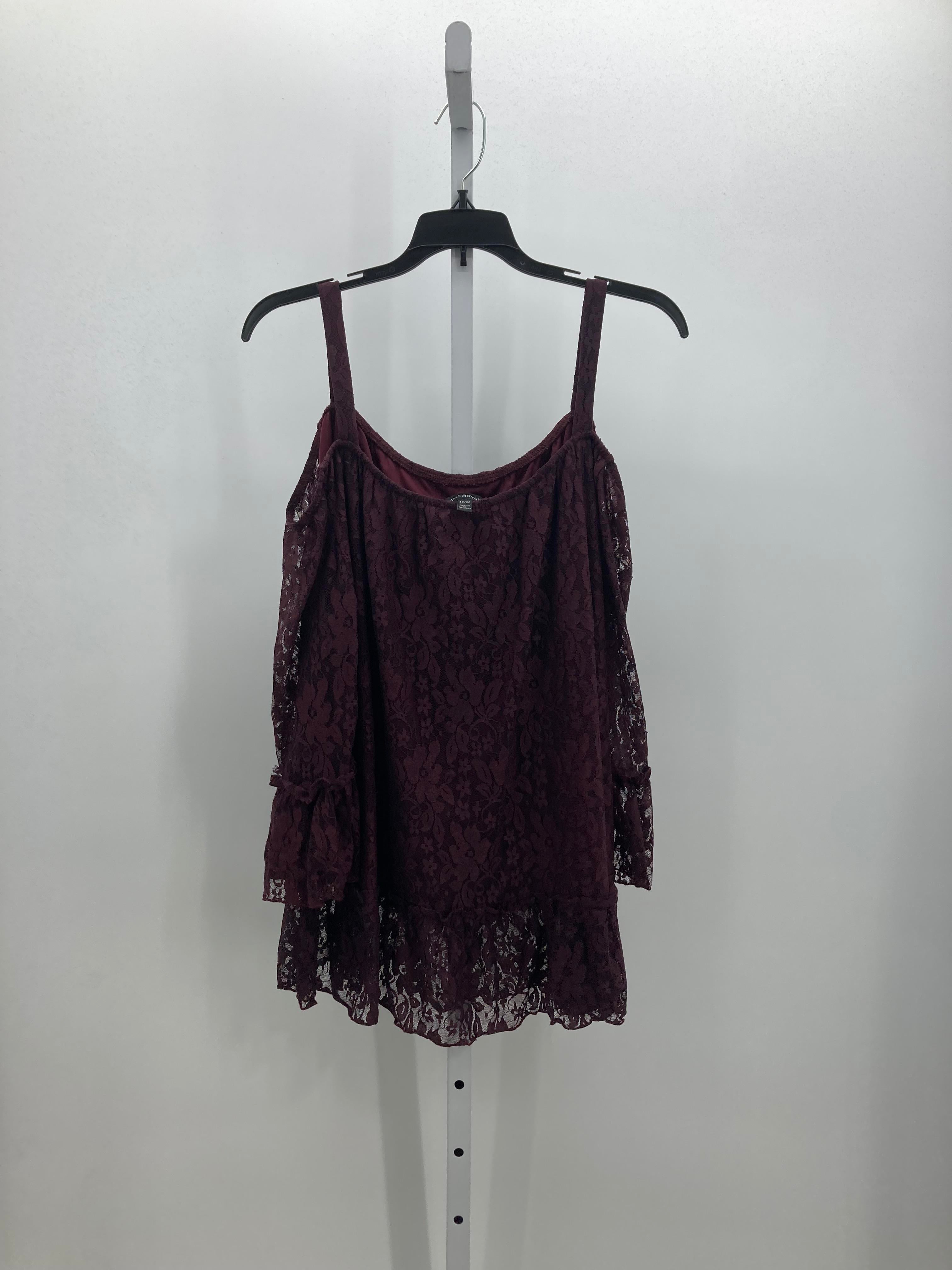 Lane Bryant Size 18/20 W Womens 3/4 Sleeve Shirt
