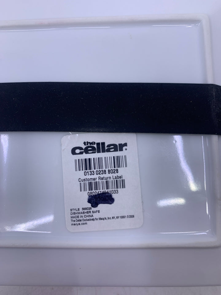 NEW 4 SQUARE APPETIZER PLATES.