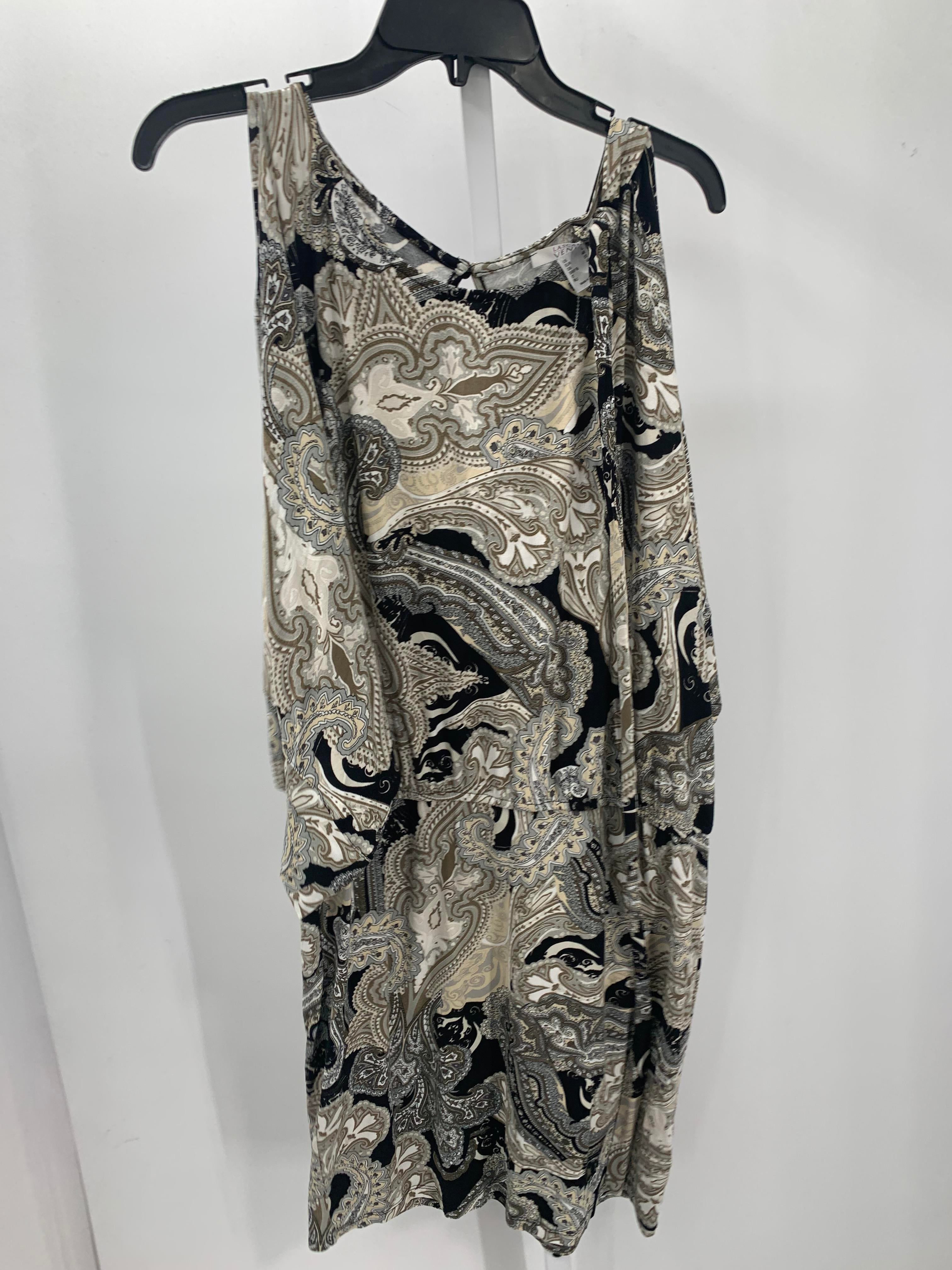Venus Size Large Misses Short Sleeve Dress