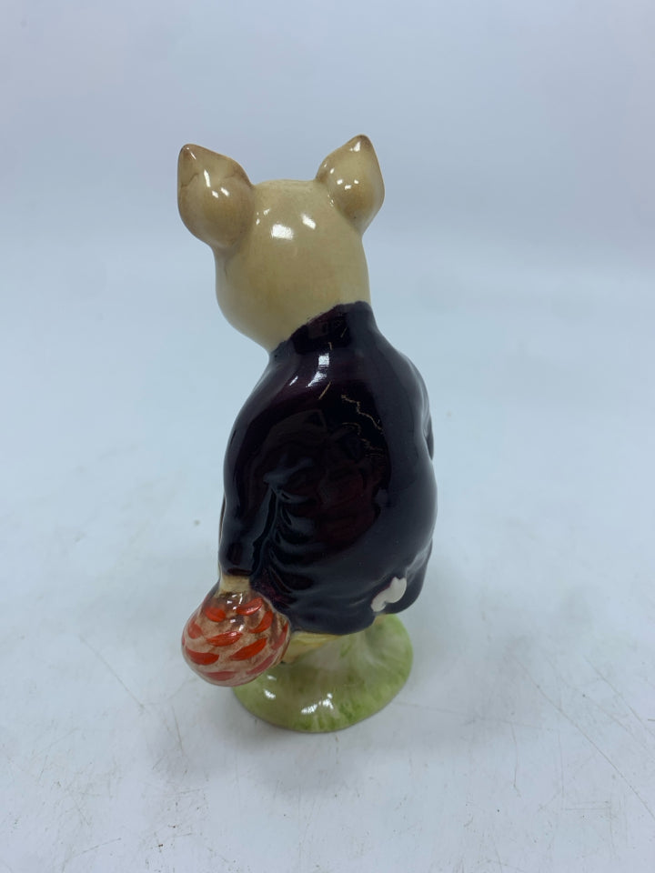 VTG BEATRIX POTTER "PIGLING BLAND" FIGURINE.