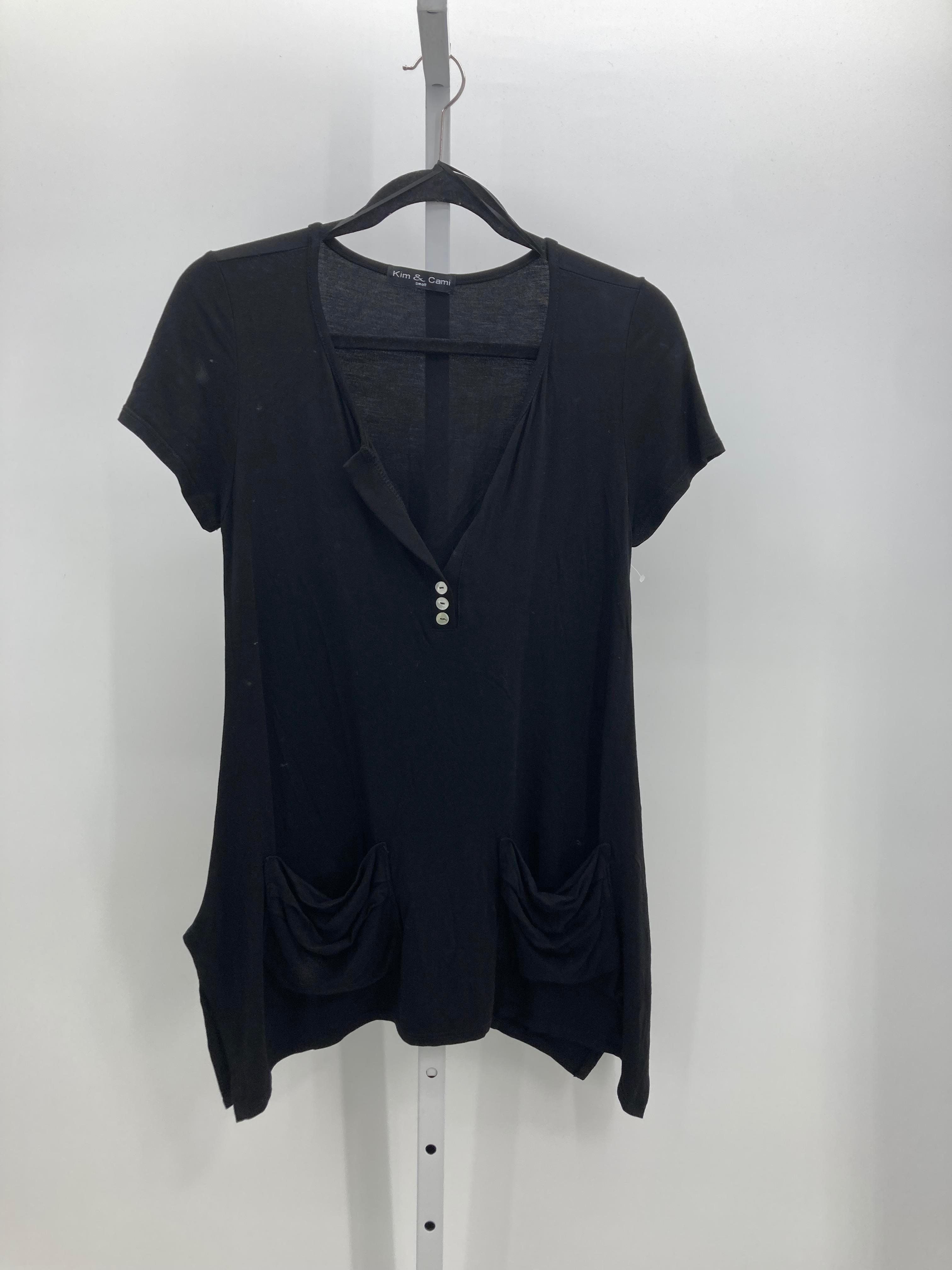 Kim & Cami Size Small Misses Short Sleeve Shirt