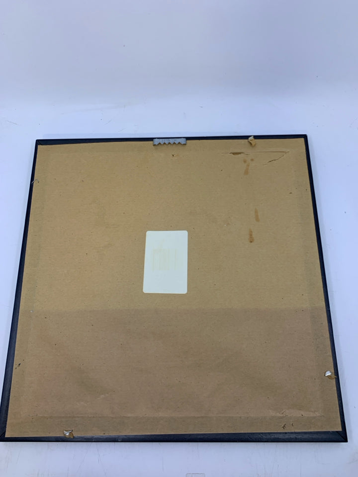 FRAMED SINK + MIRROR PRINT.