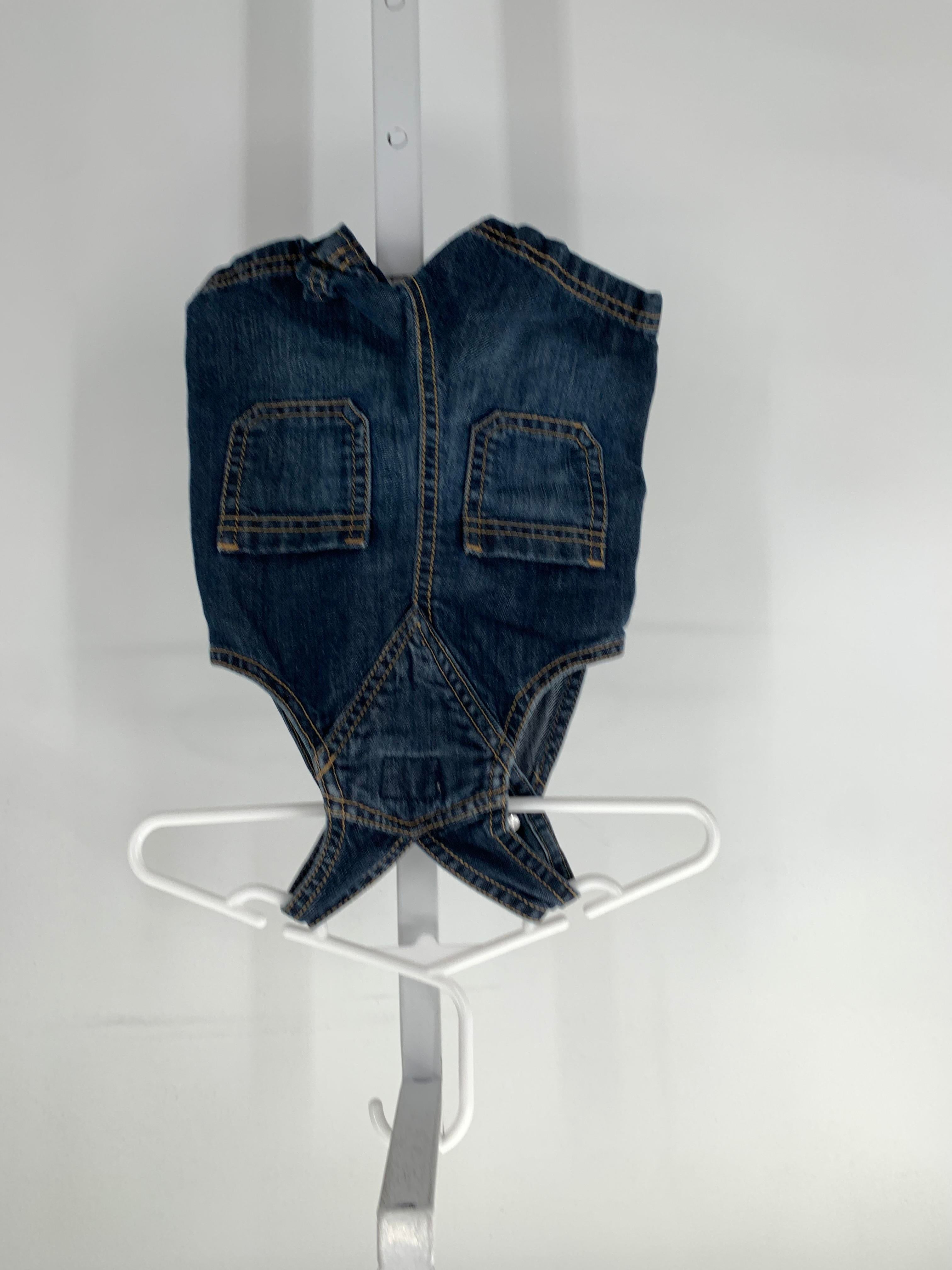 DENIM SHORTALLS