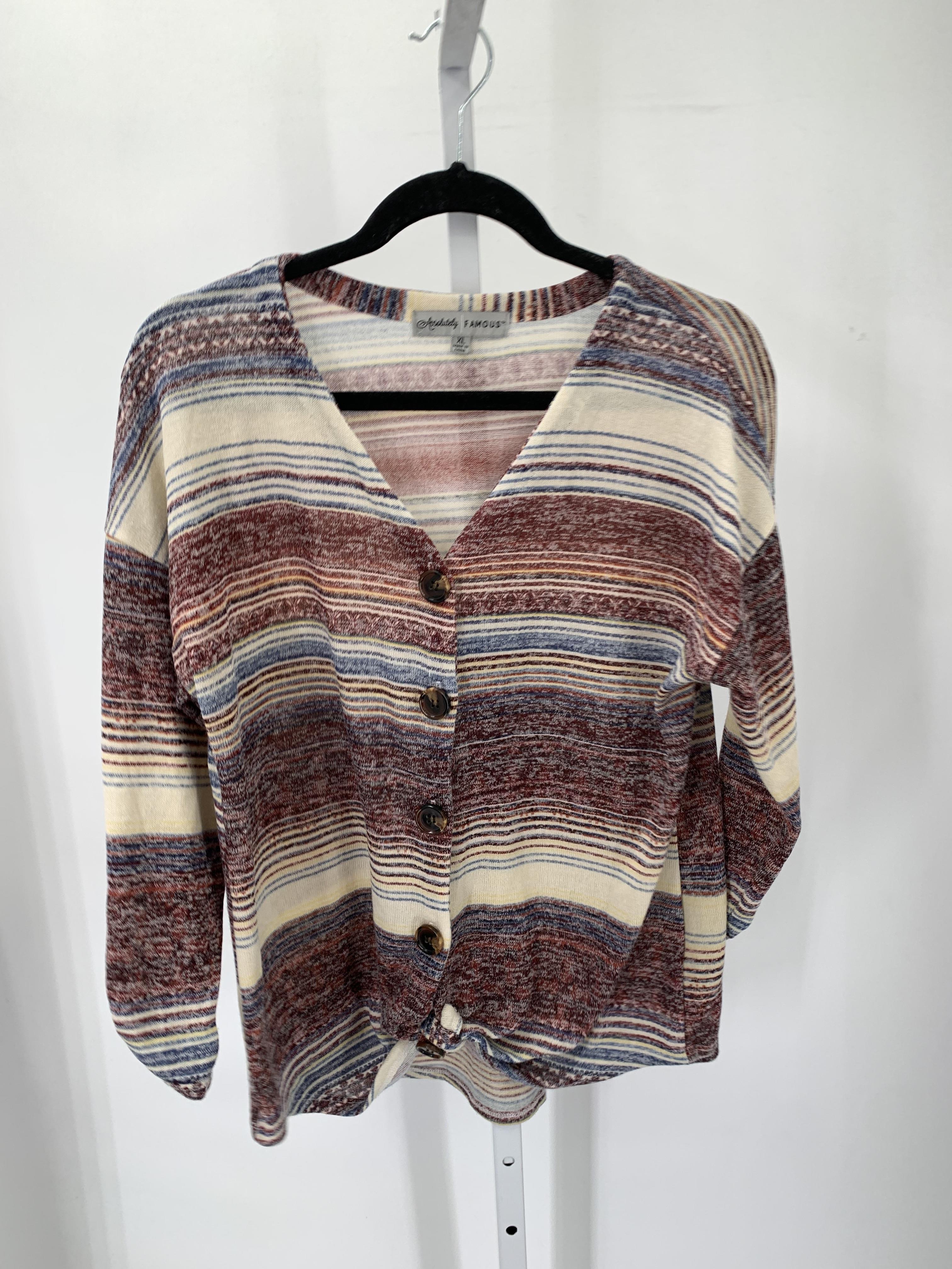 Size Extra Large Misses 3/4 Sleeve Sweater