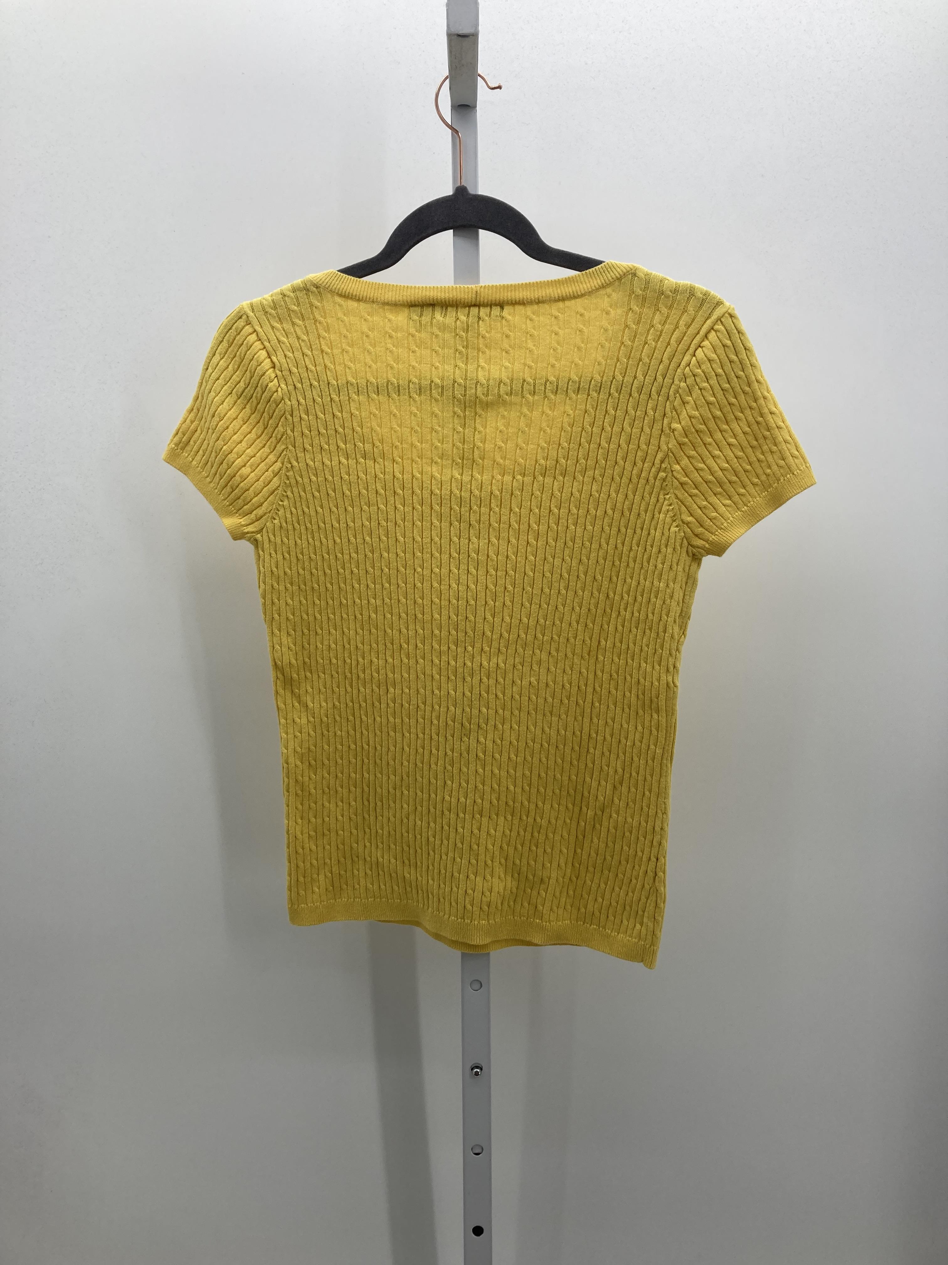 Jeanne Pierre Size Medium Misses Short Slv Sweater