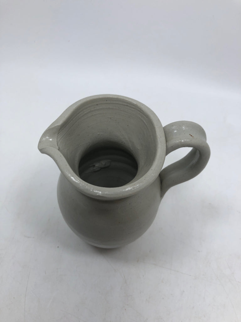SALT GLAZE SMALL PITCHER.