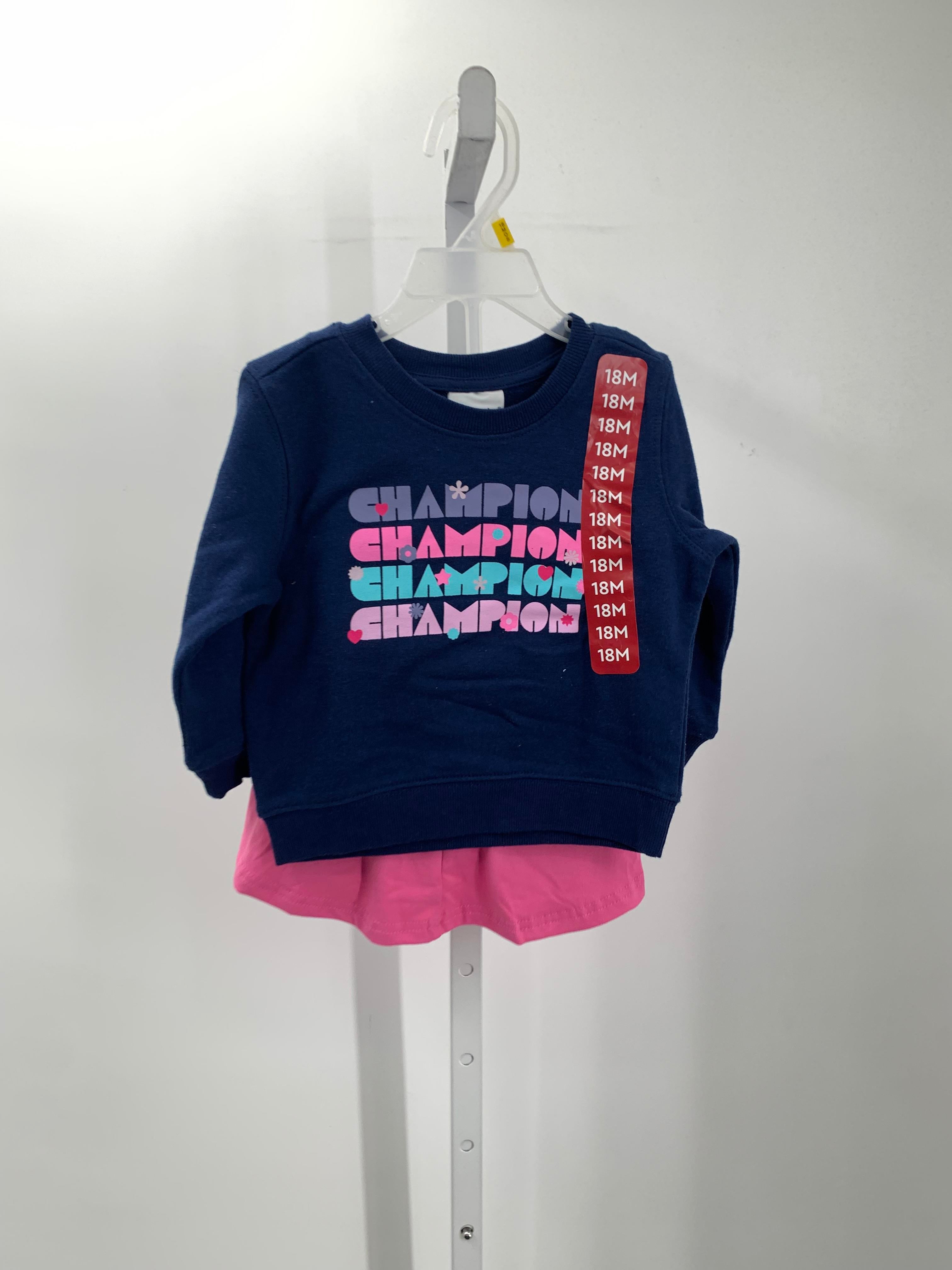 Champion Size 18 Months Girls 2 Pieces