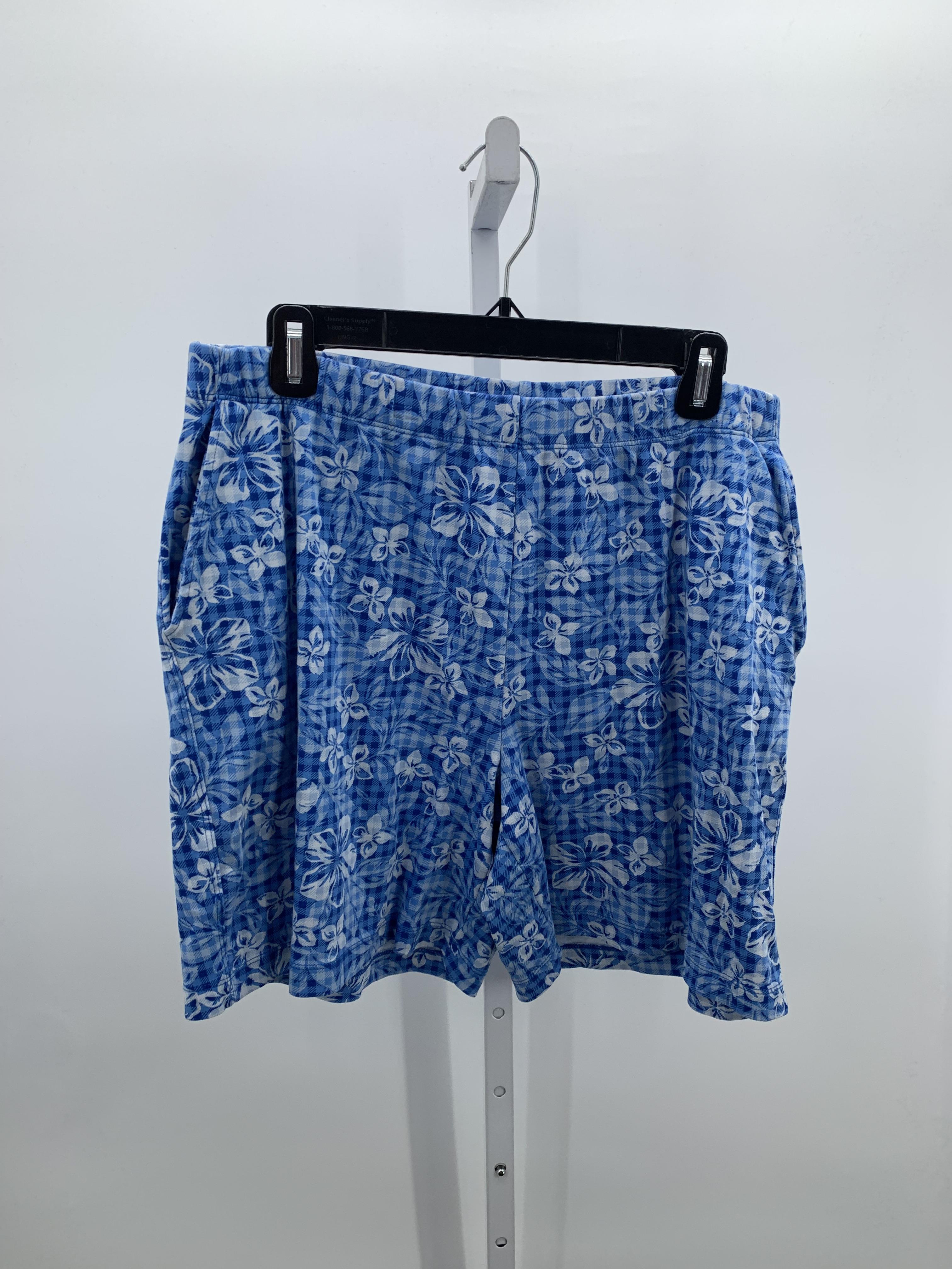Lands End Size Large Misses Shorts