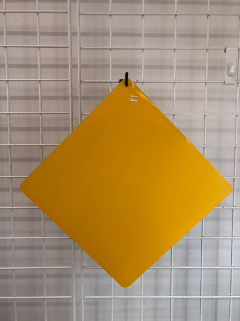 DINOSAUR CROSSING METAL SIGN.