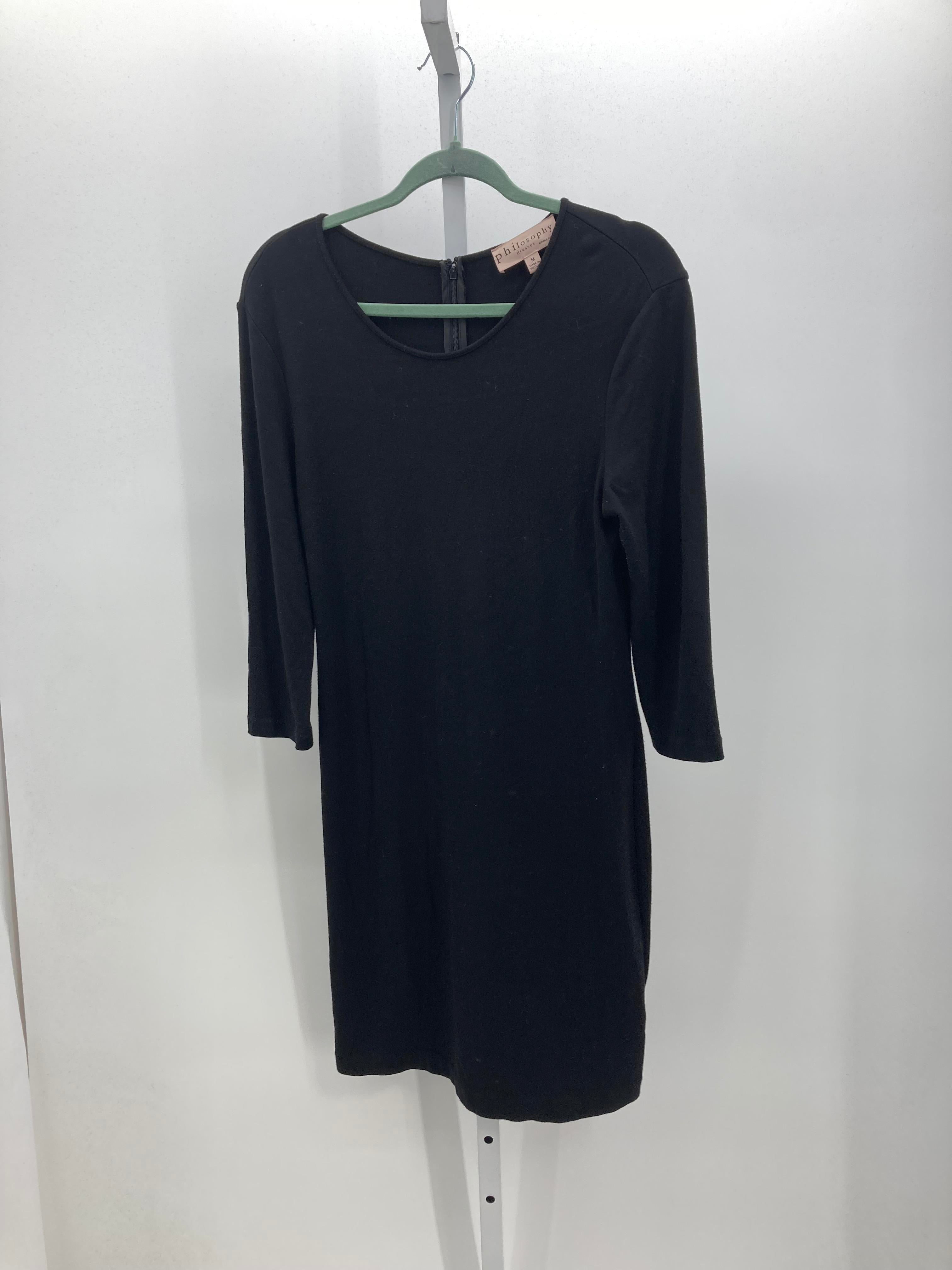 philosophy Size Medium Misses 3/4 Sleeve Dress
