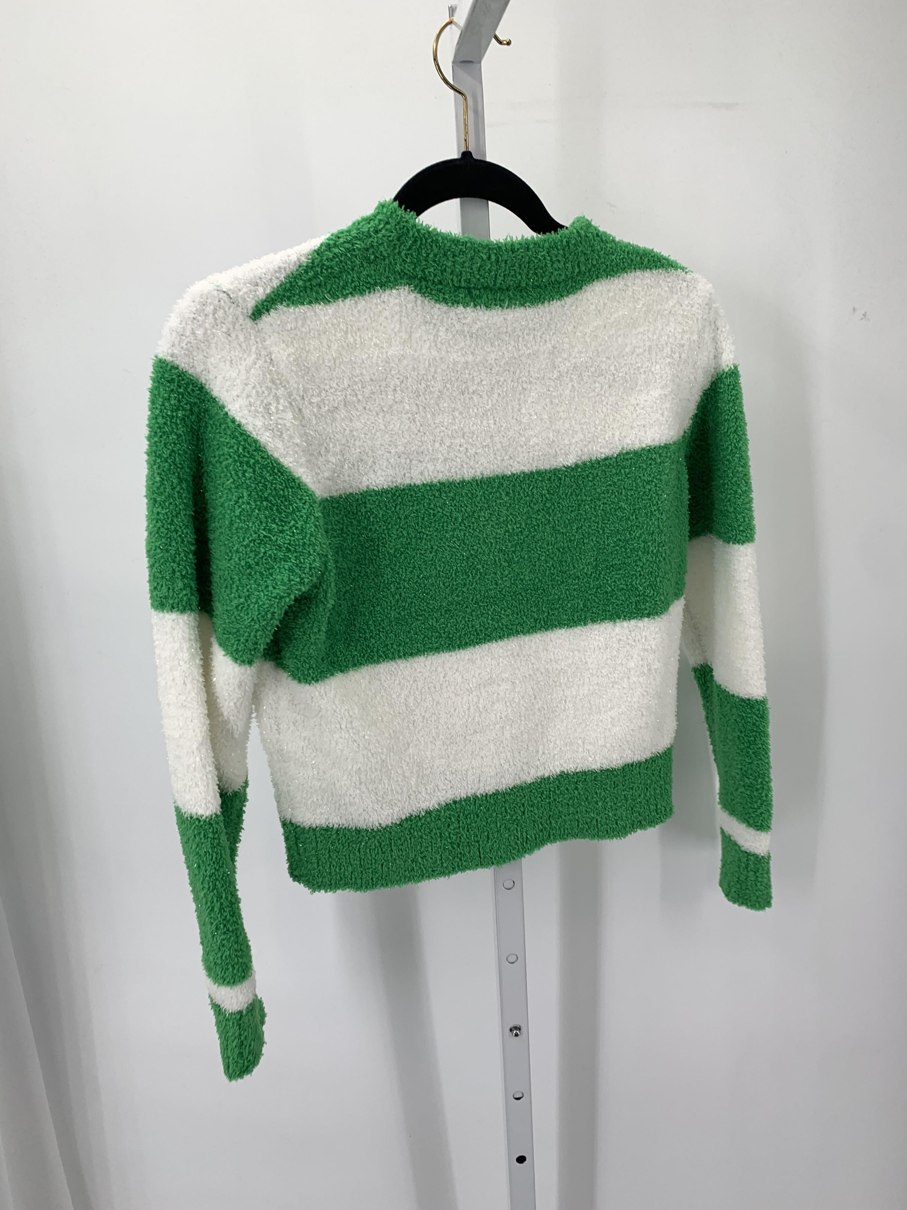 LONG SLV SWEATER WHITE CAT