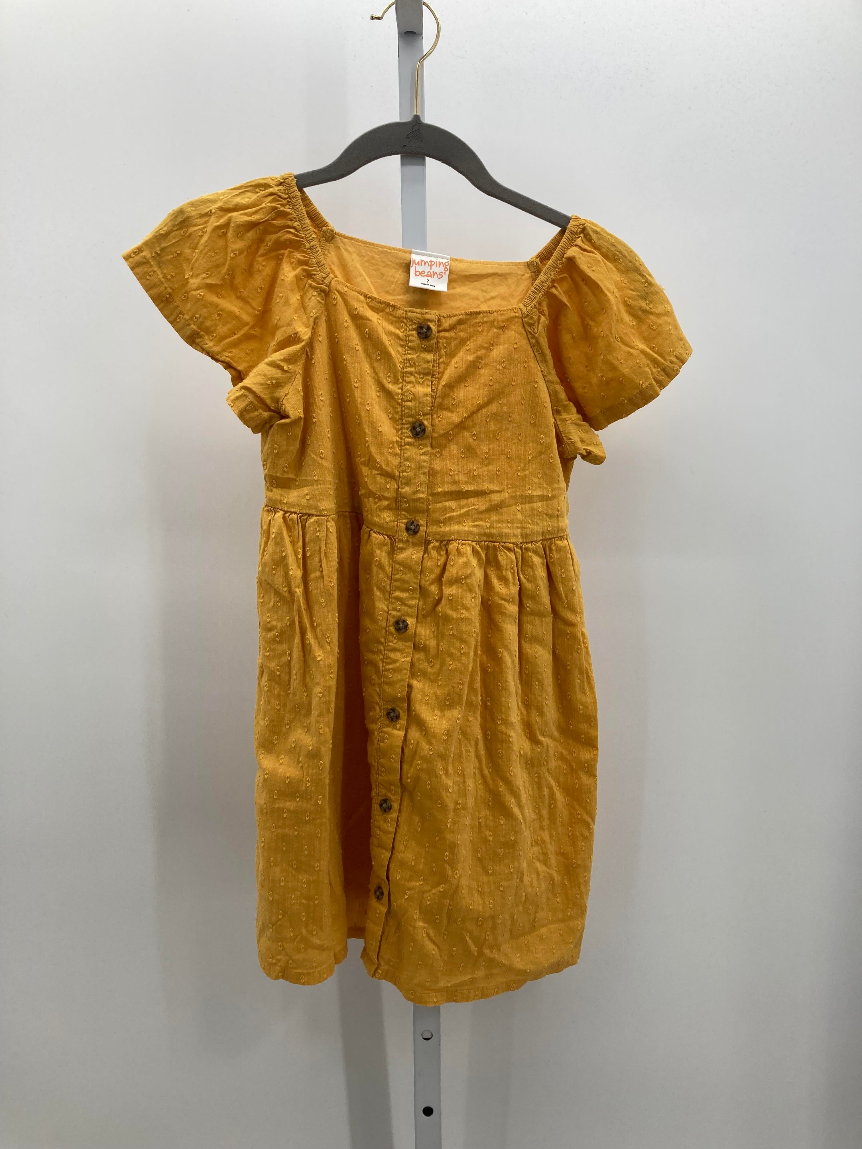 Jumping Beans Size 7 Girls Short Sleeve Dress