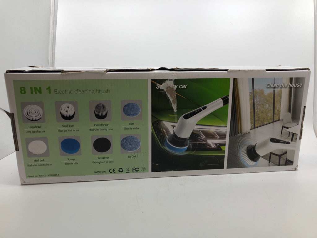 NIB 8-1 ELECTRIC CLEANING BRUSH.