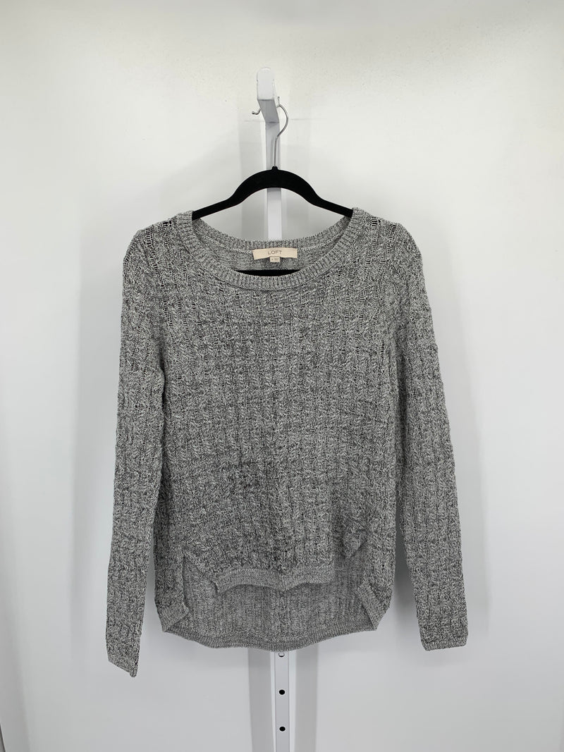 Loft Size Medium Misses Long Slv Sweater