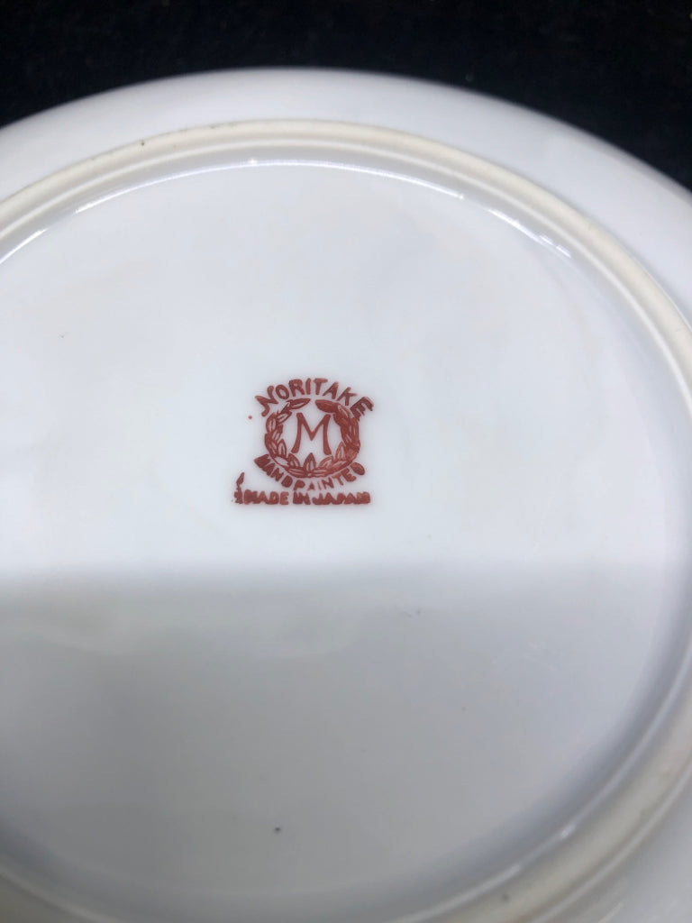 VTG LEMON PATTERN PLATE W HANDLE.