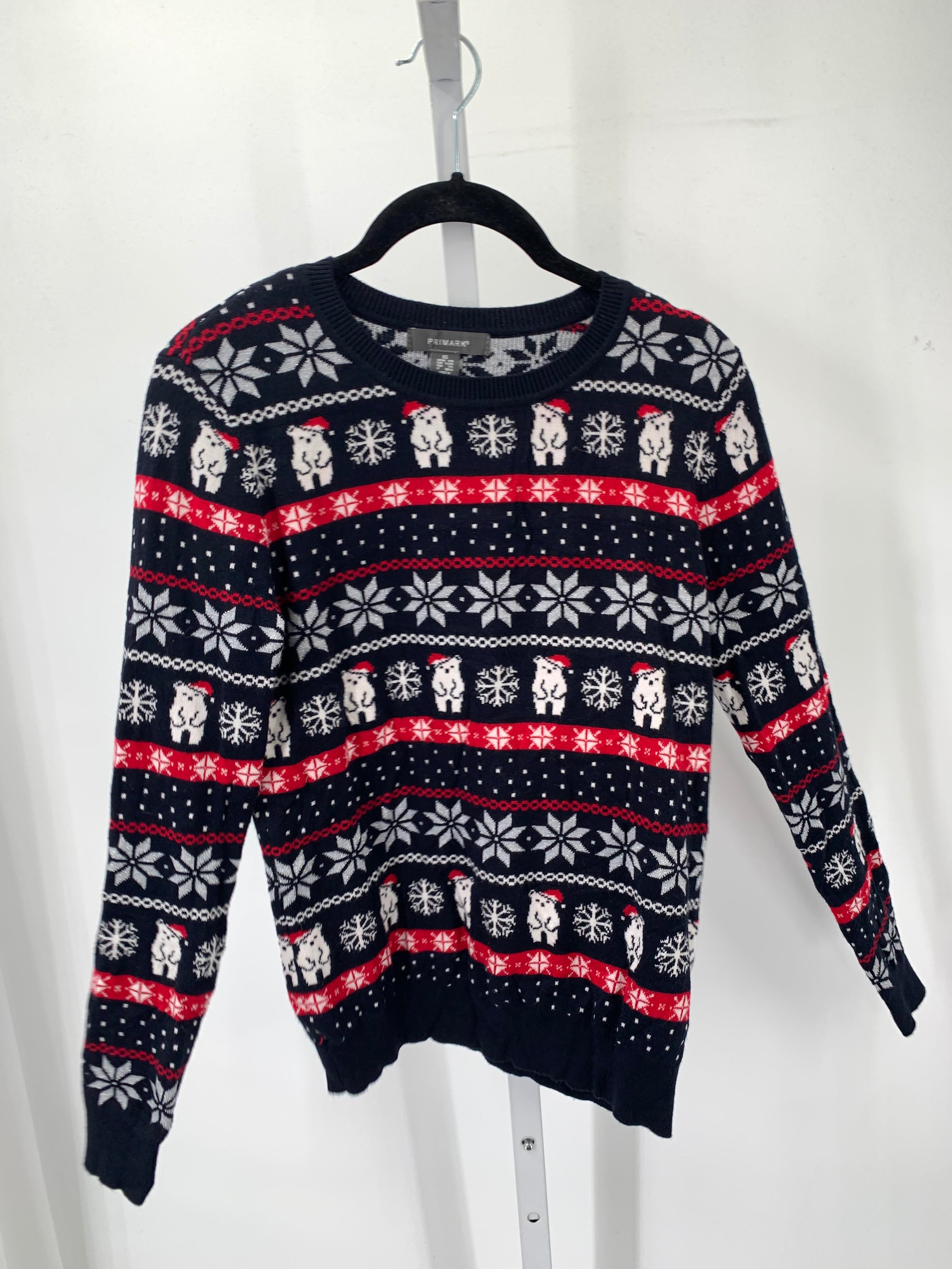 LONG SLV SWEATER SANTA BEARS
