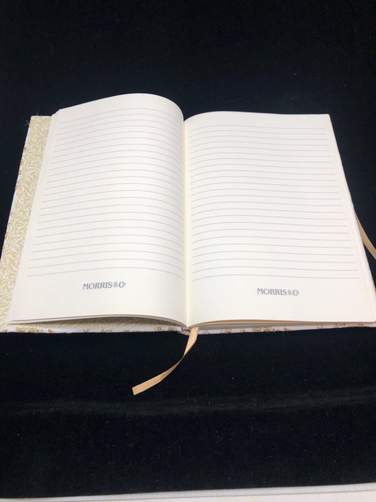 STITCHED LINED NOTEBOOK.