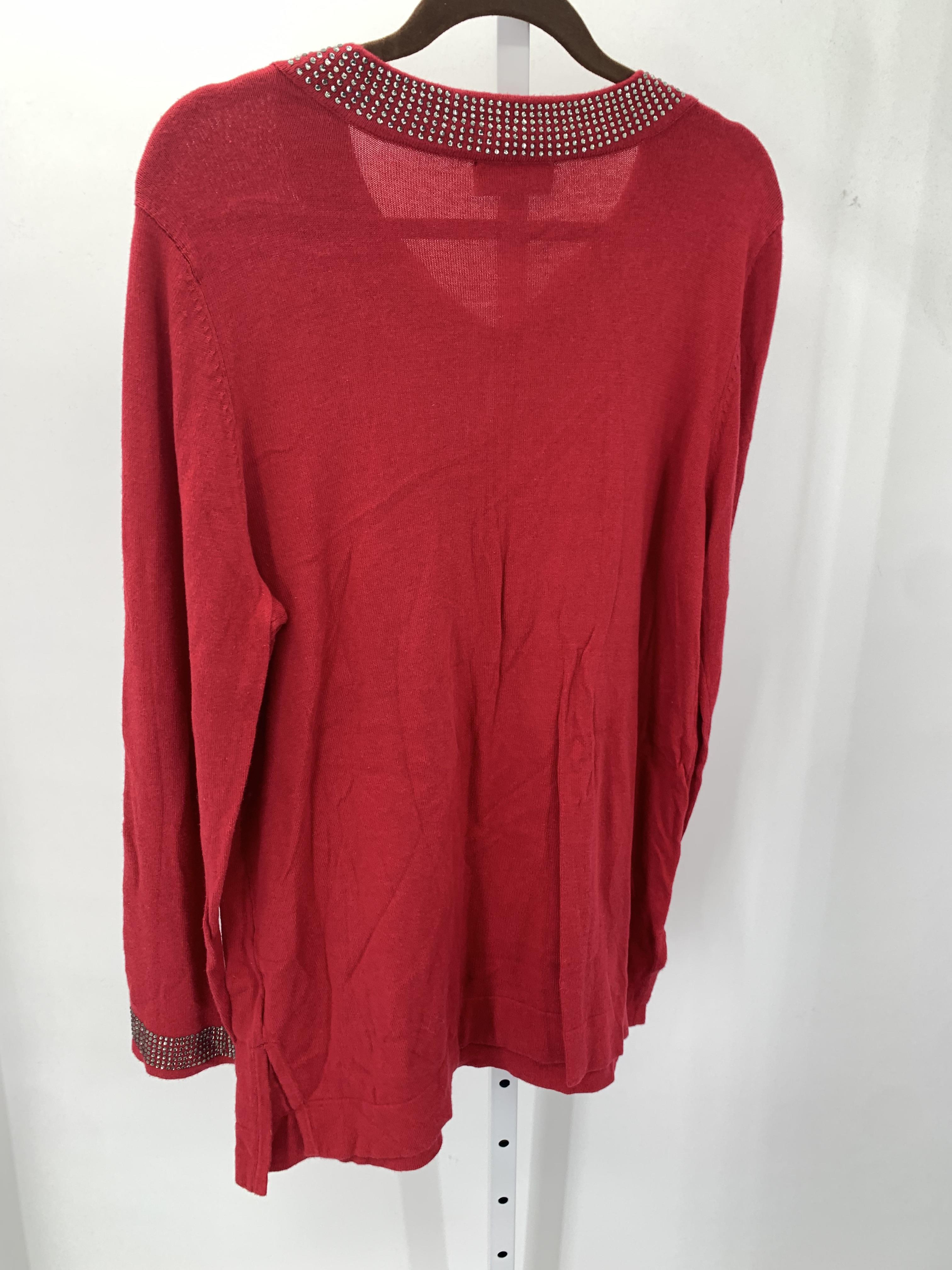 Dana Buchman Size Extra Large Misses Long Slv Sweater