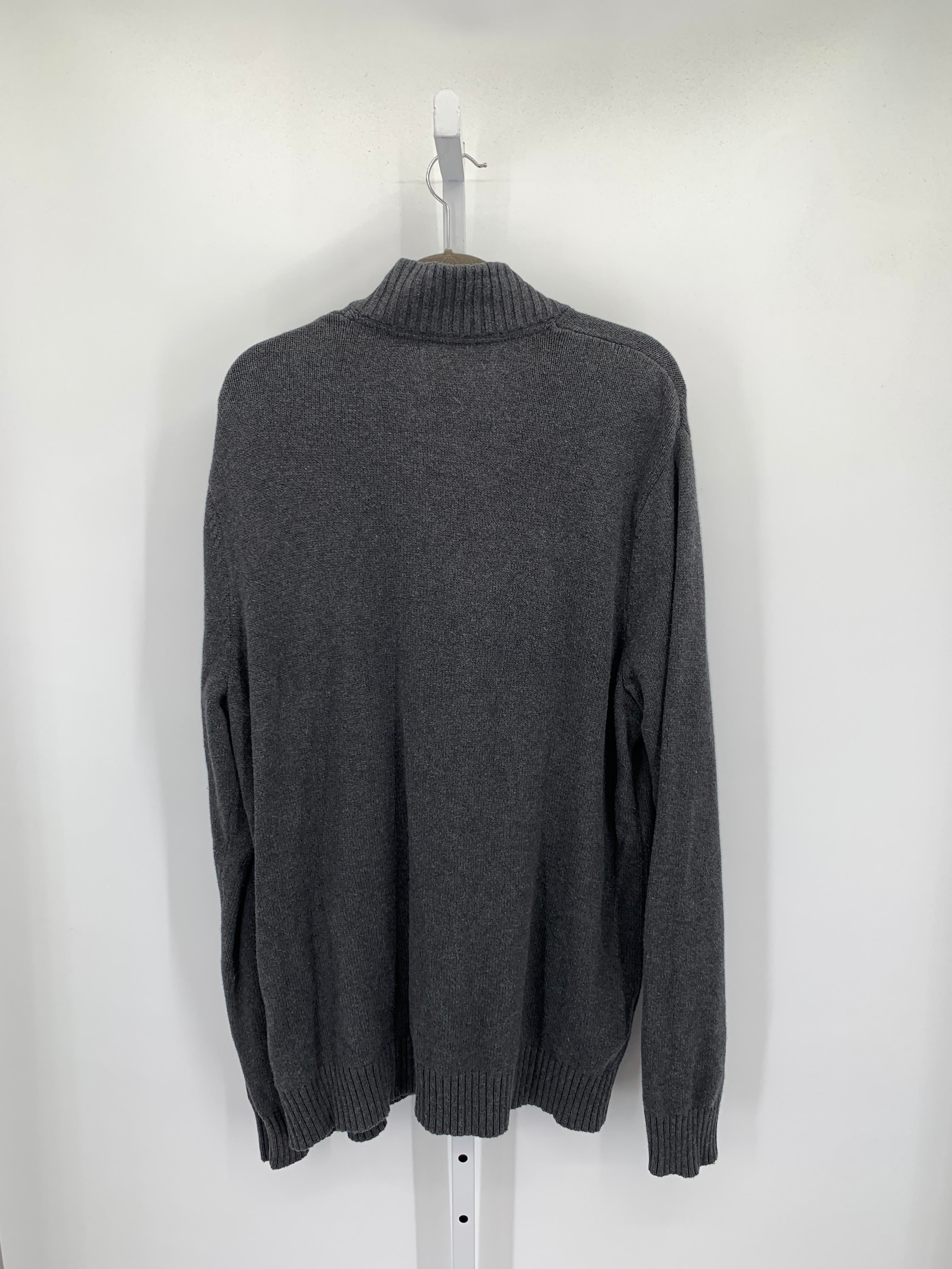 TALL PARTIAL ZIP SWEATER