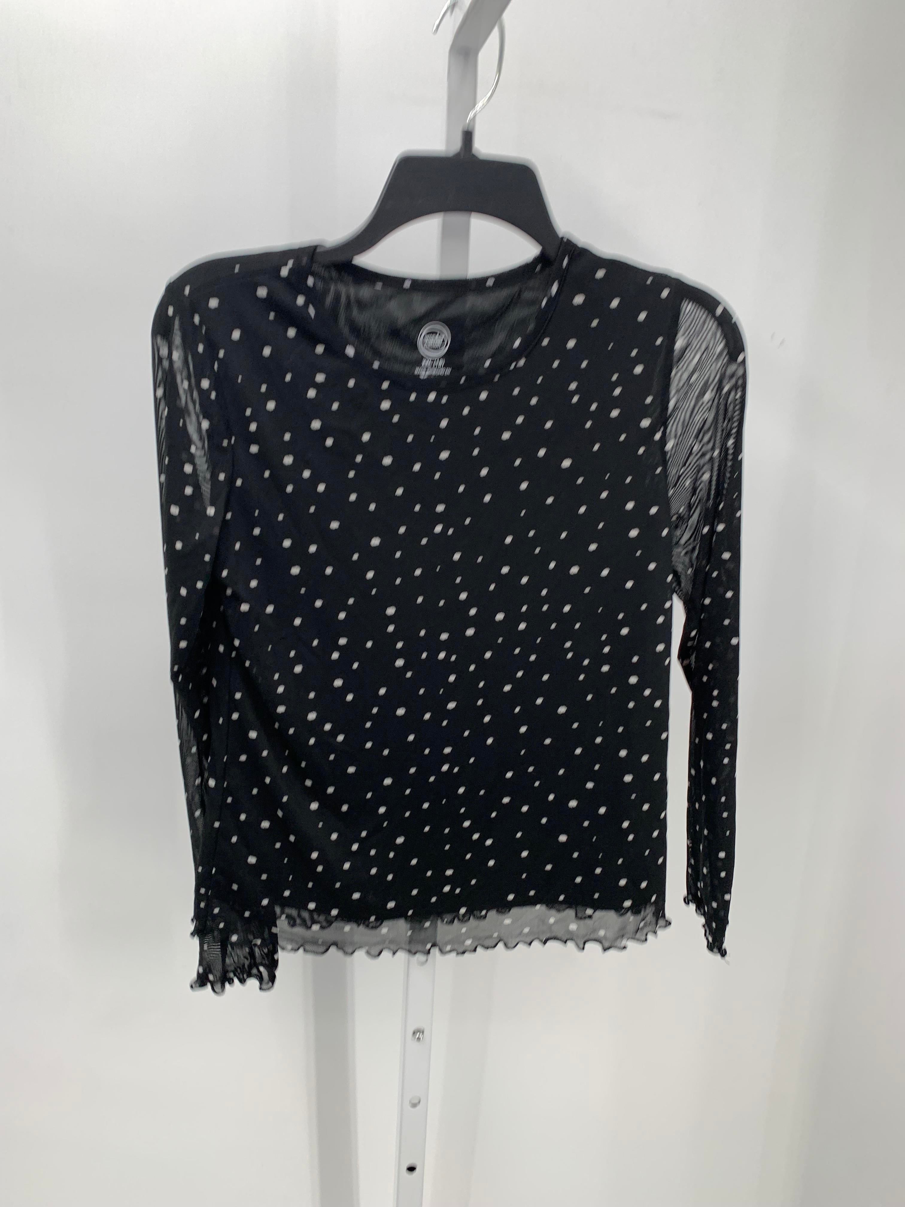 Wonder Nation Size 18 Girls Long Sleeve Shirt