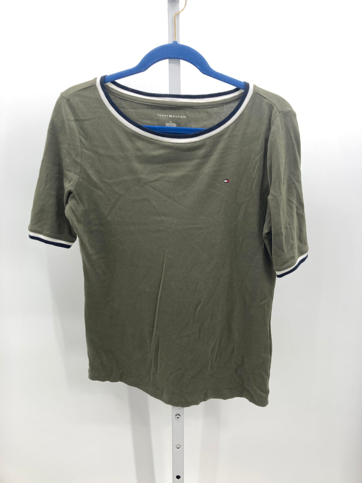 Tommy Hilfiger Size Medium Misses Short Sleeve Shirt