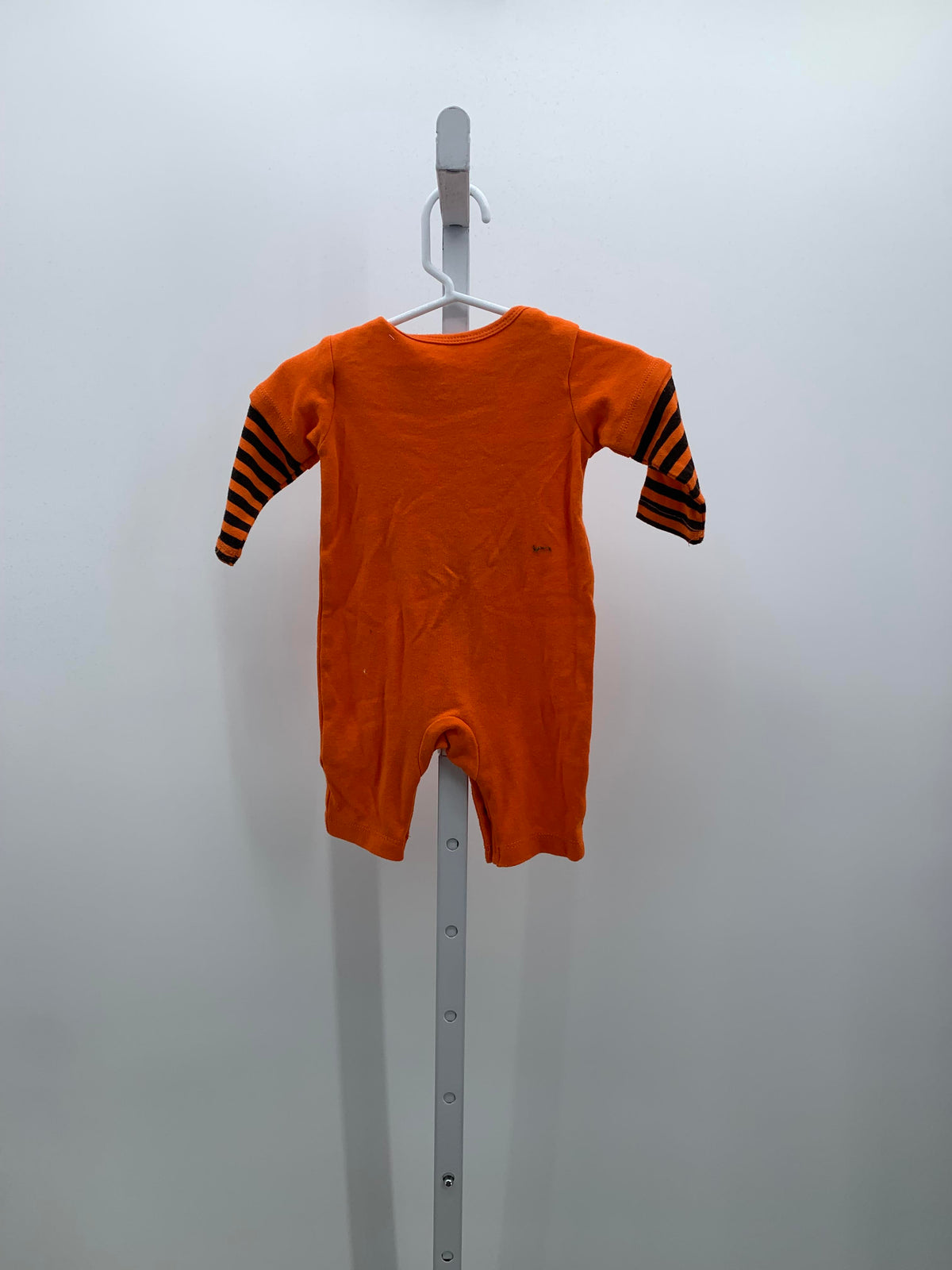 LONG SLV ROMPER JAK O' LANTERN WAY TO CELEBRATE