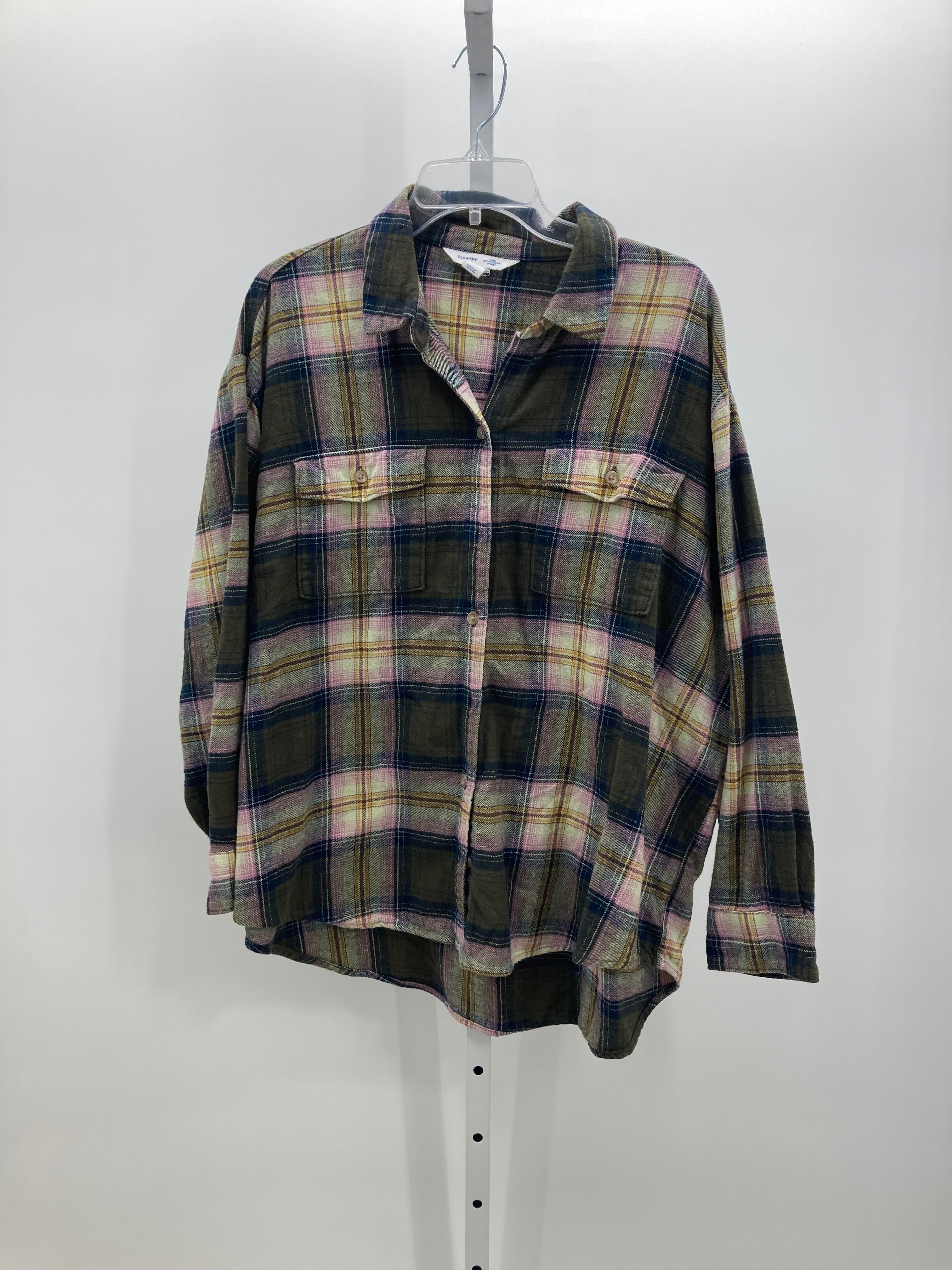 St. Johns Bay Size Extra Large Misses Long Sleeve Shirt