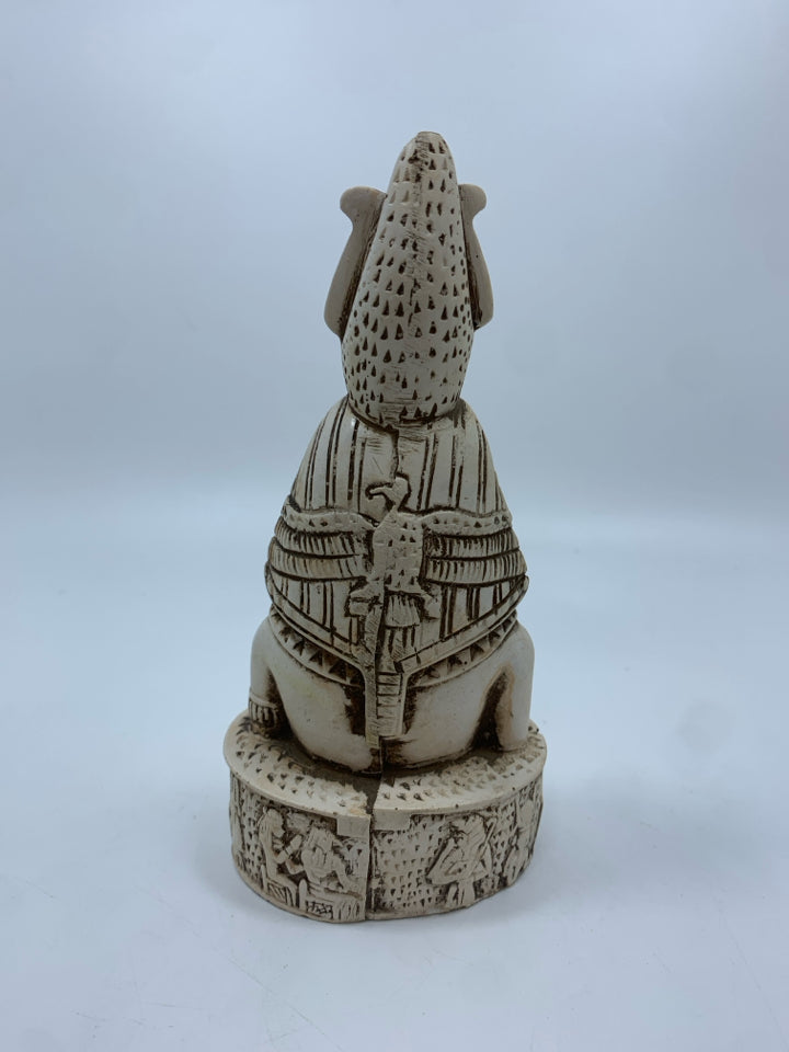 DISTRESSED STYLE EGYPTIAN BUST.