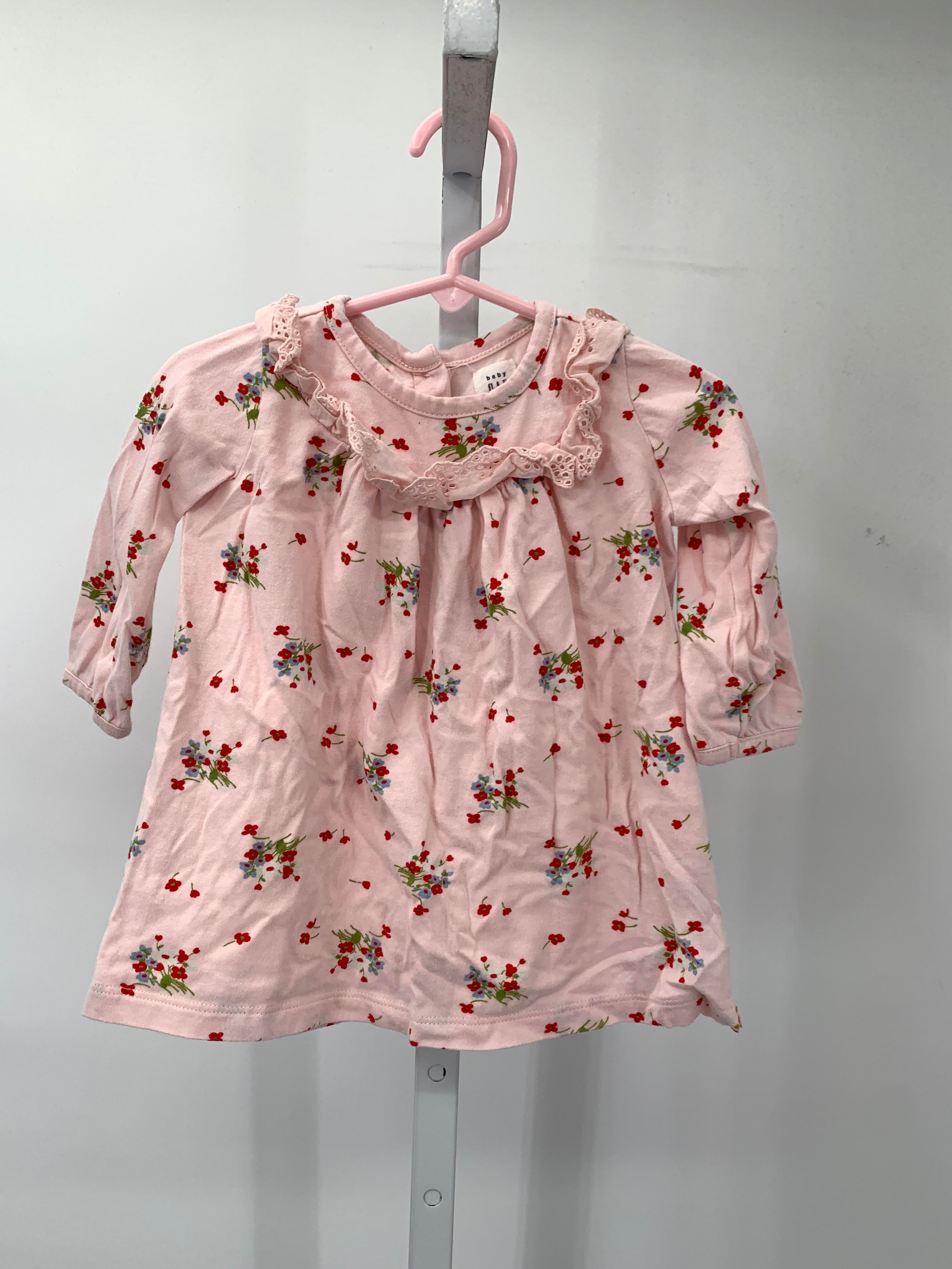 Baby Gap Size 6-12 mon Girls Long Sleeve Dress