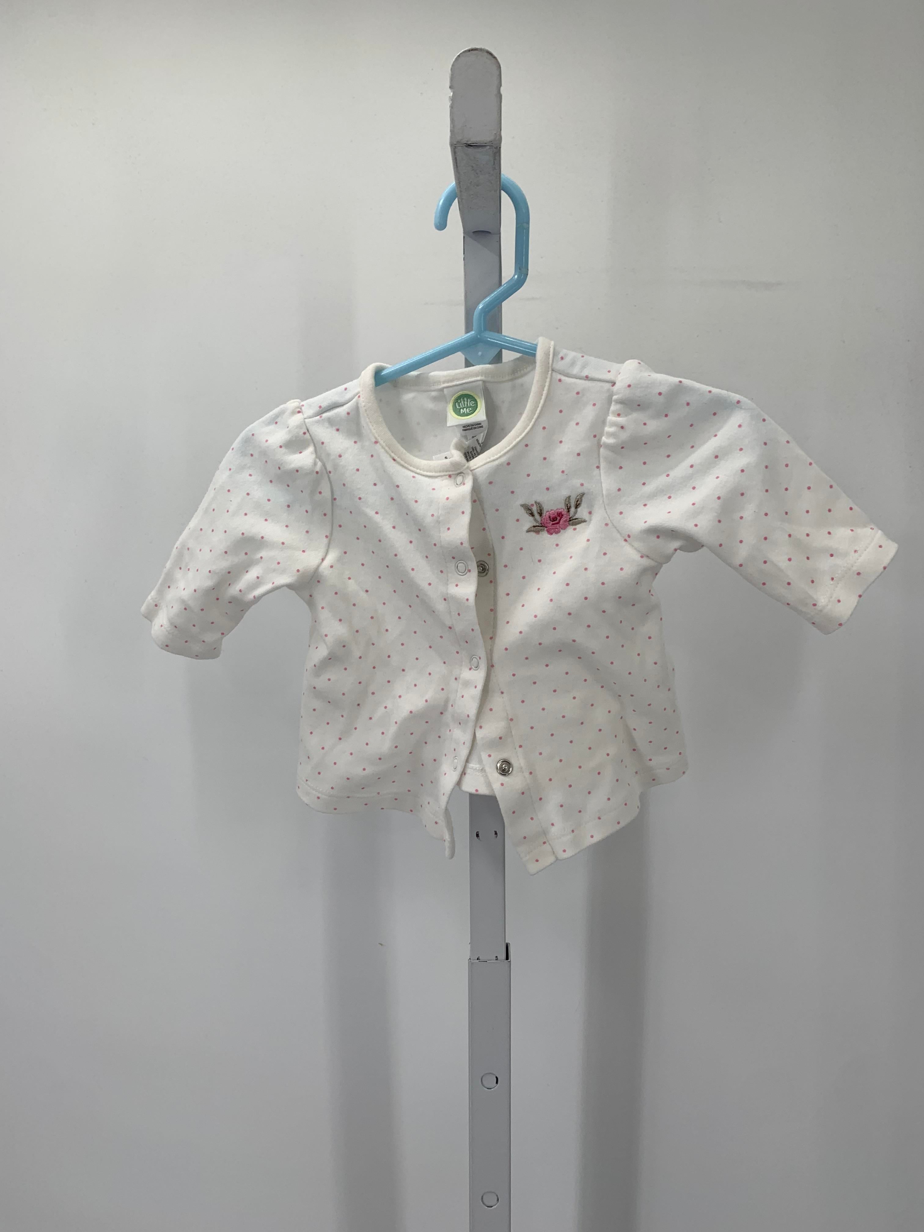 Little Me Size 3 Months Girls Long Sleeve Shirt