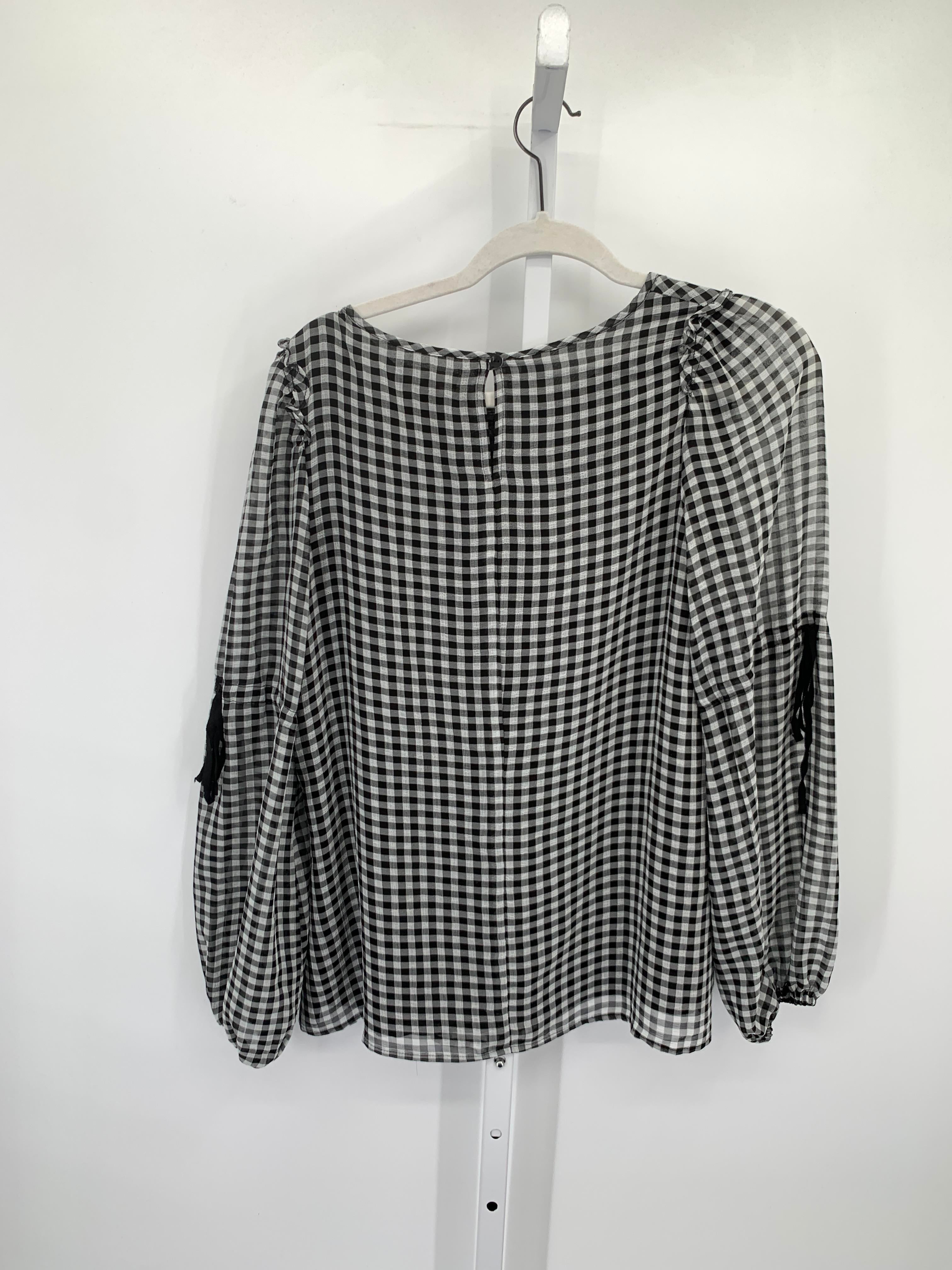 Max Studio Size Small Misses Long Sleeve Shirt