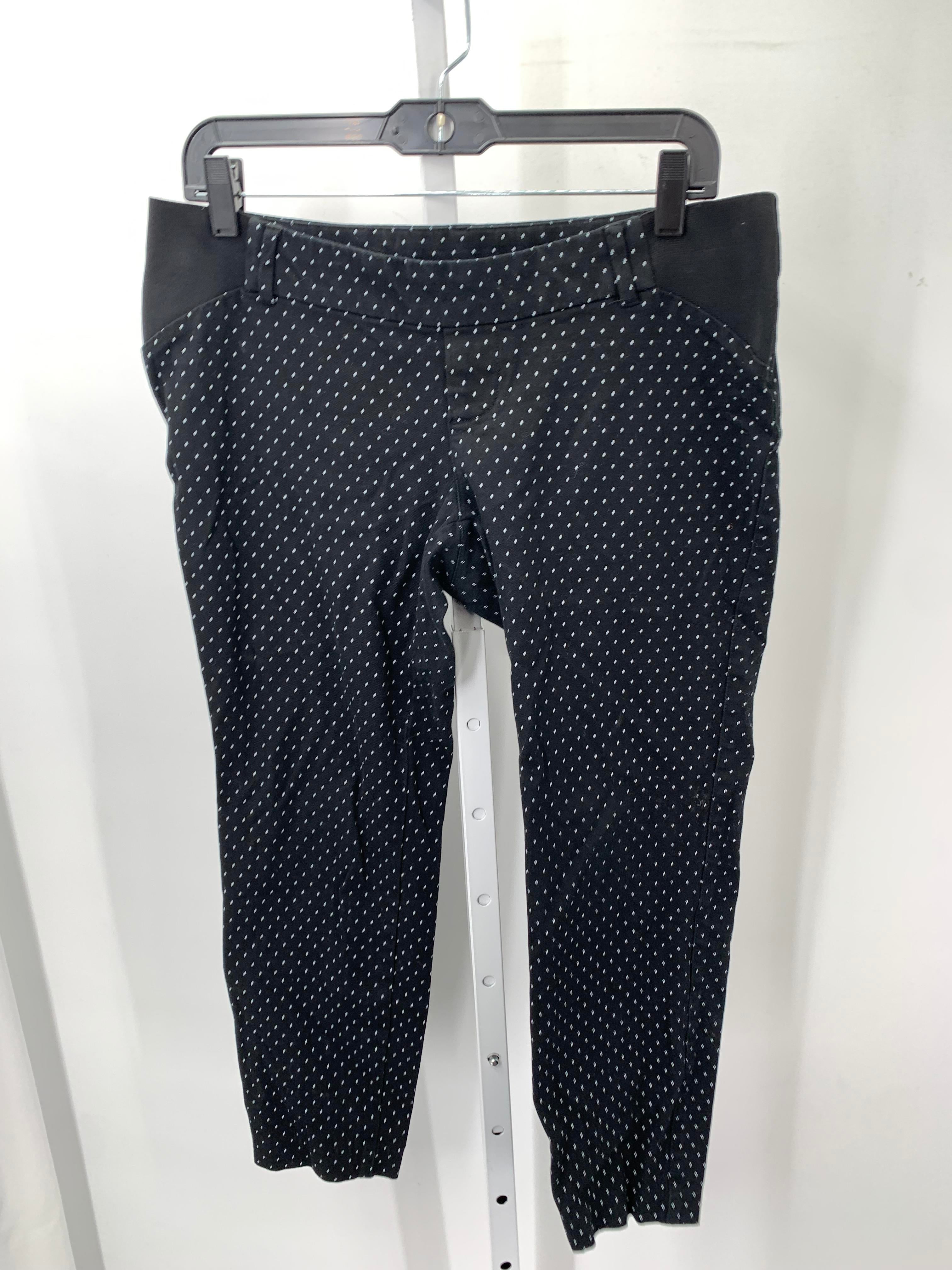 Old Navy Black Size 6 Maternity Pants