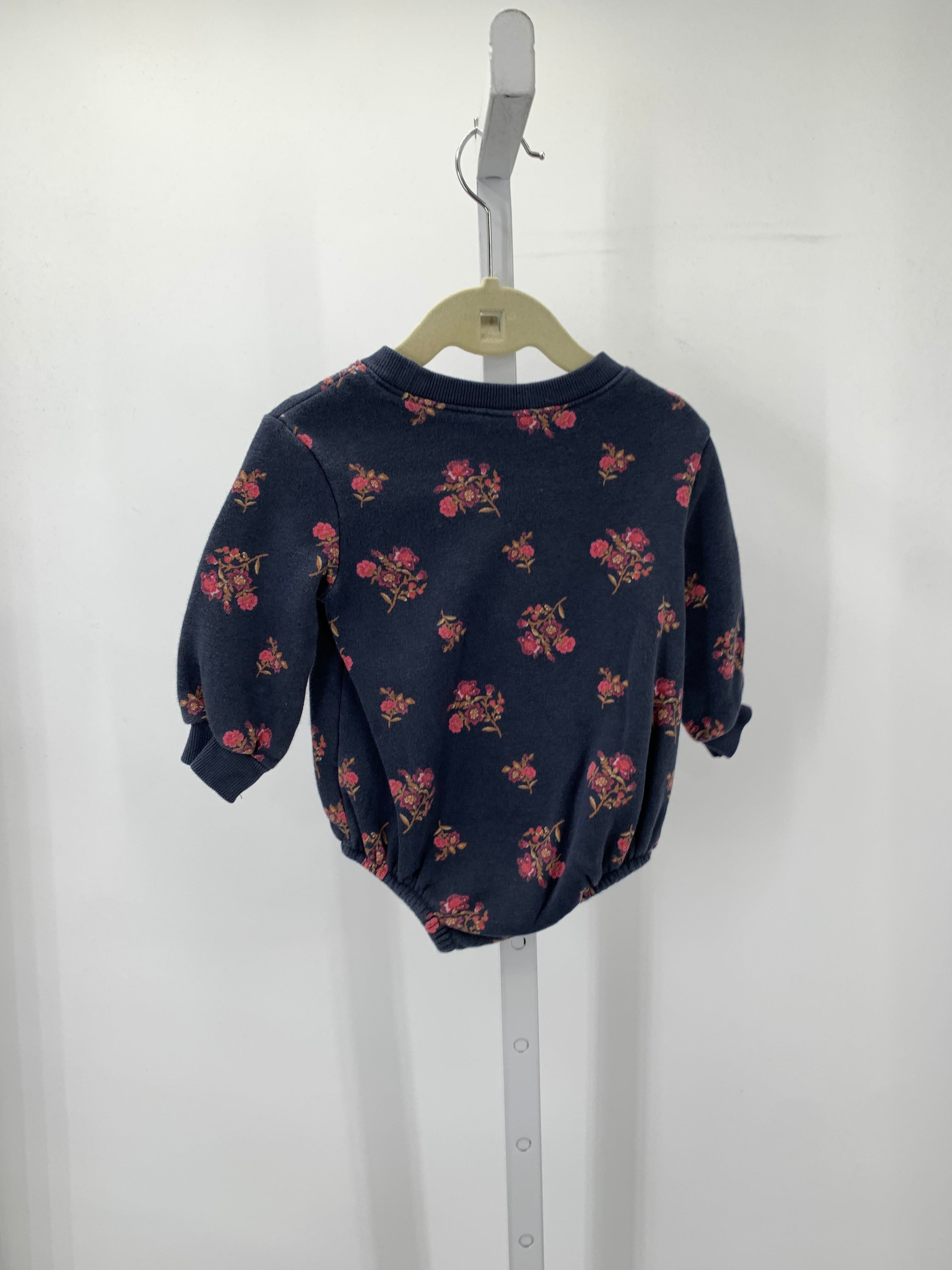 Old Navy Size 6-12 mon Girls Long Sleeve Shirt