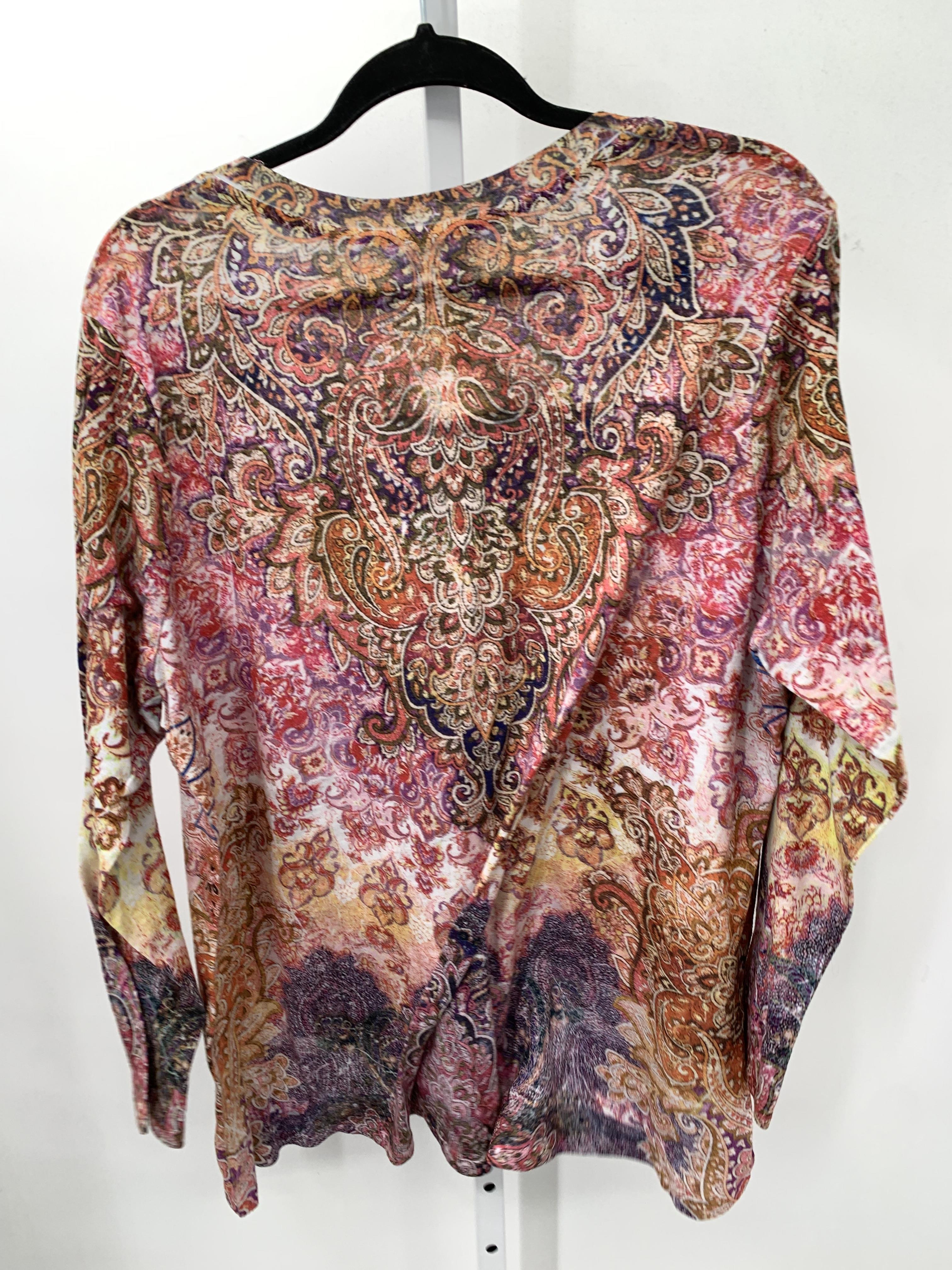 Time and Tru Size XXXL Misses Long Sleeve Shirt