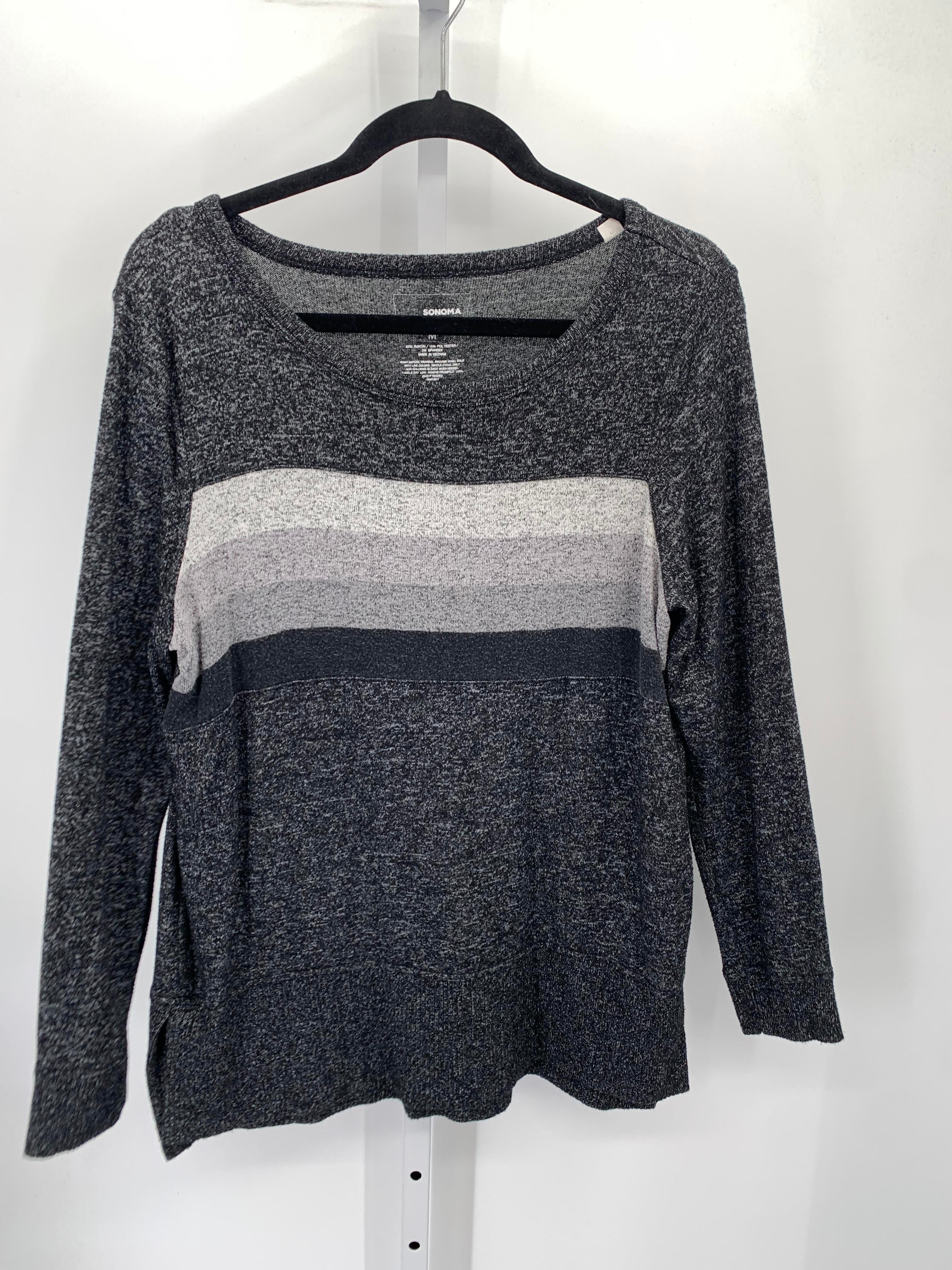 Sonoma Size Medium Misses Long Slv Sweater