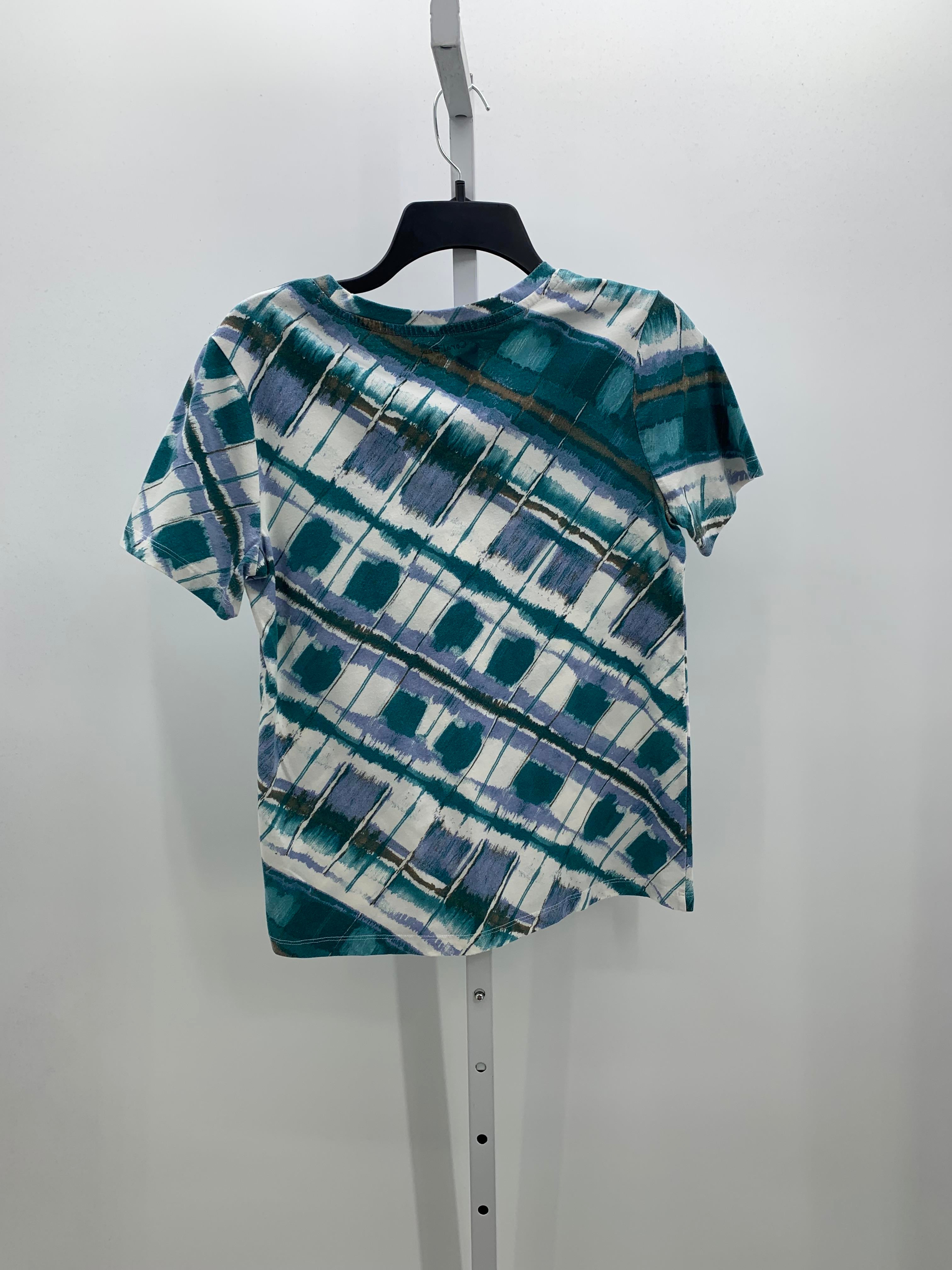 Coral Bay Size Small Petite Petite Short Sleeve Shirt