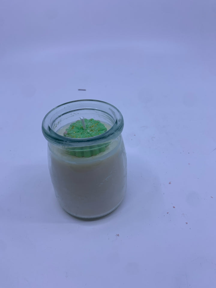 SMALL SOY WAX CANDLE IN JAR- GINGER