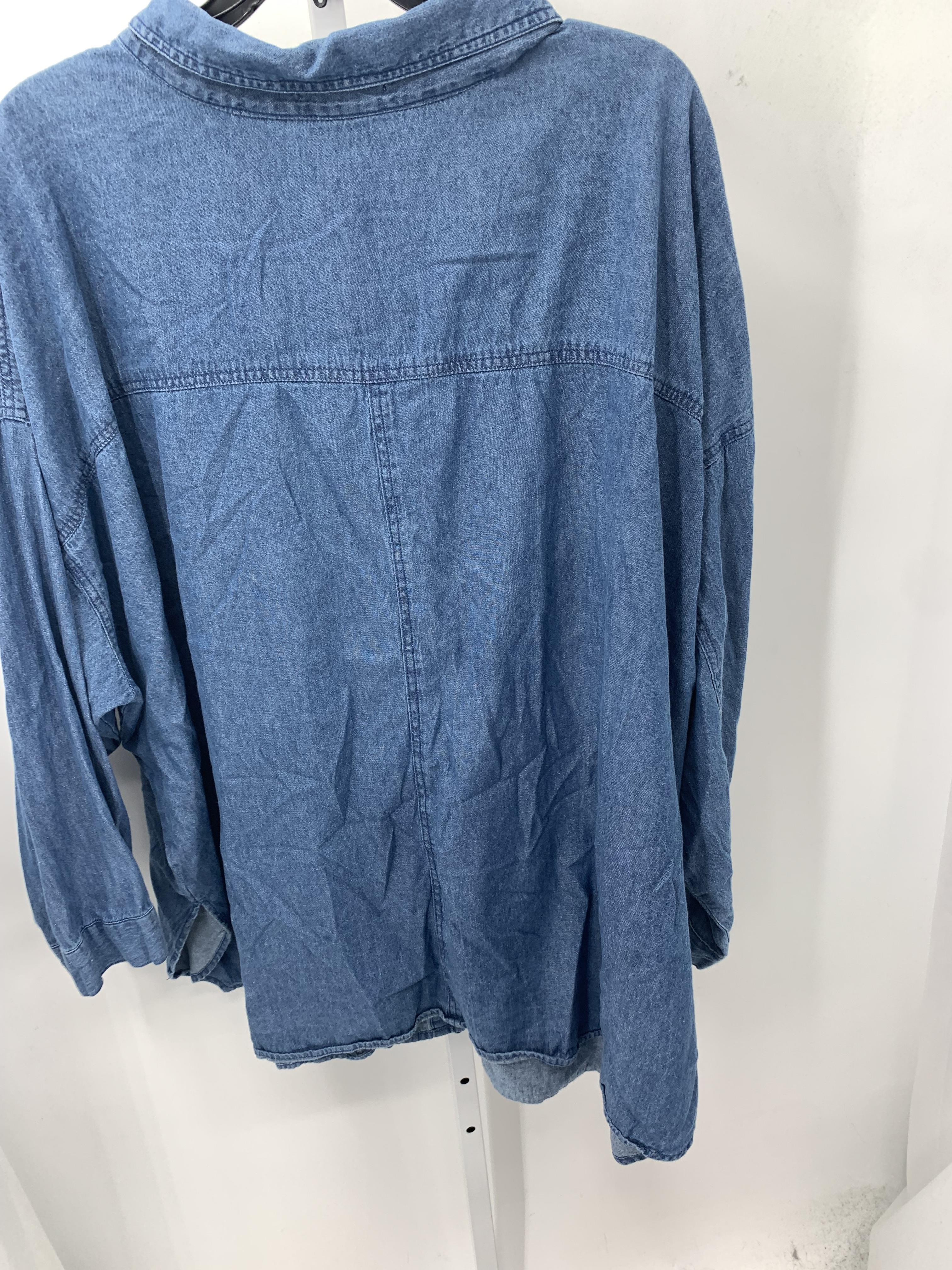Size 4X Womens Long Sleeve Shirt